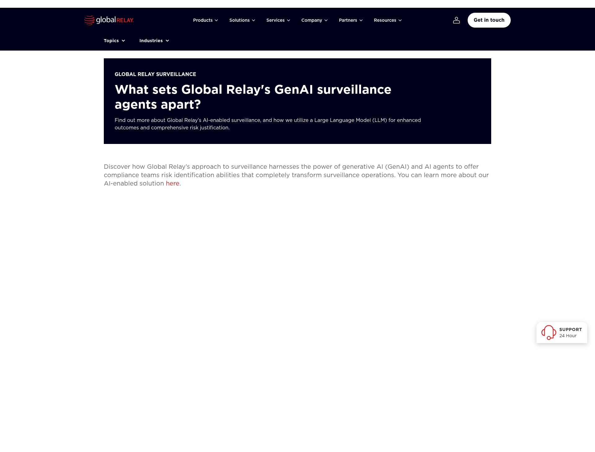 Landing Page