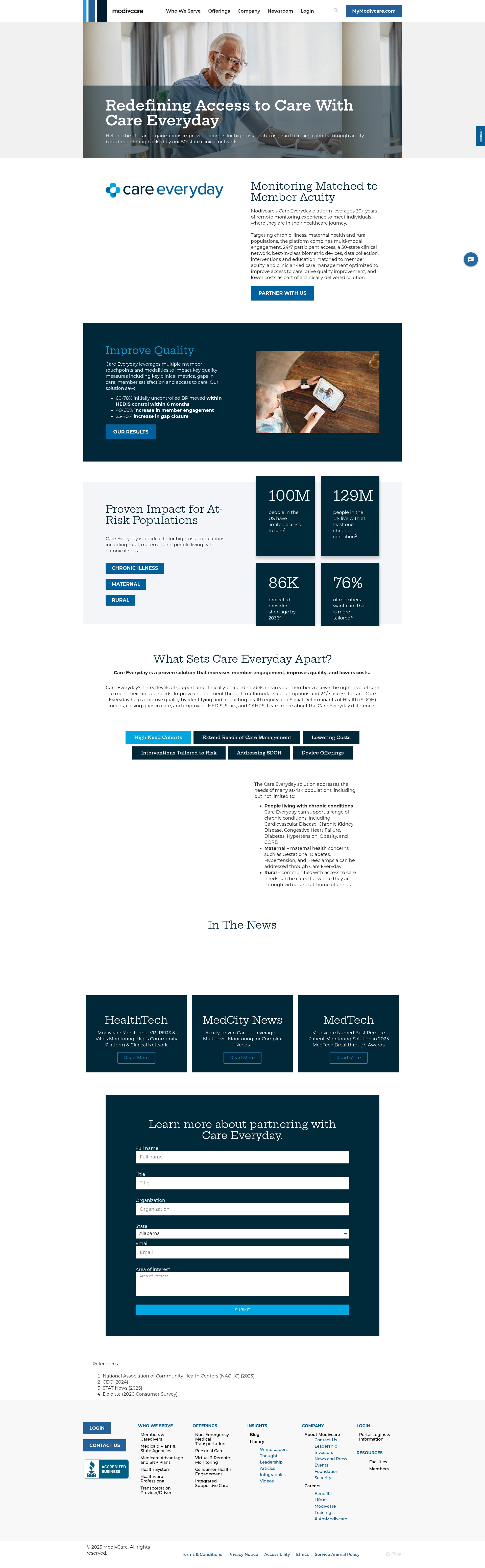 Landing Page