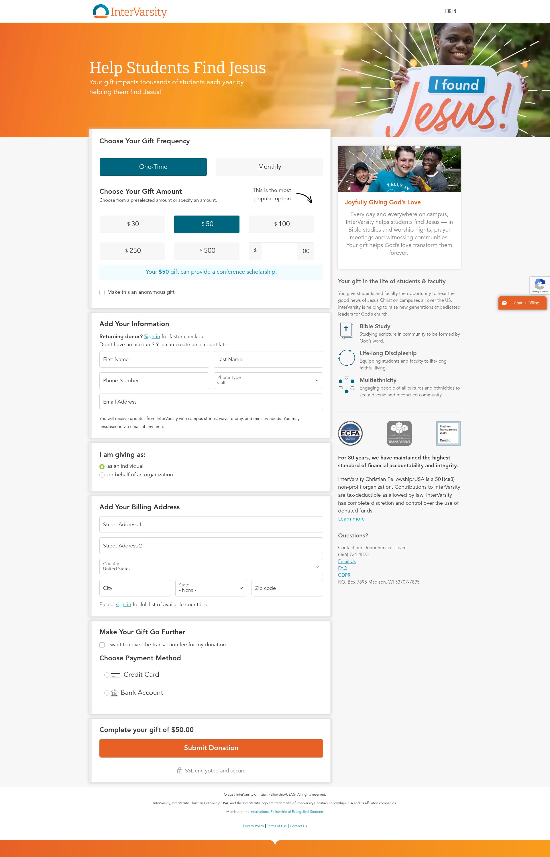 Landing Page