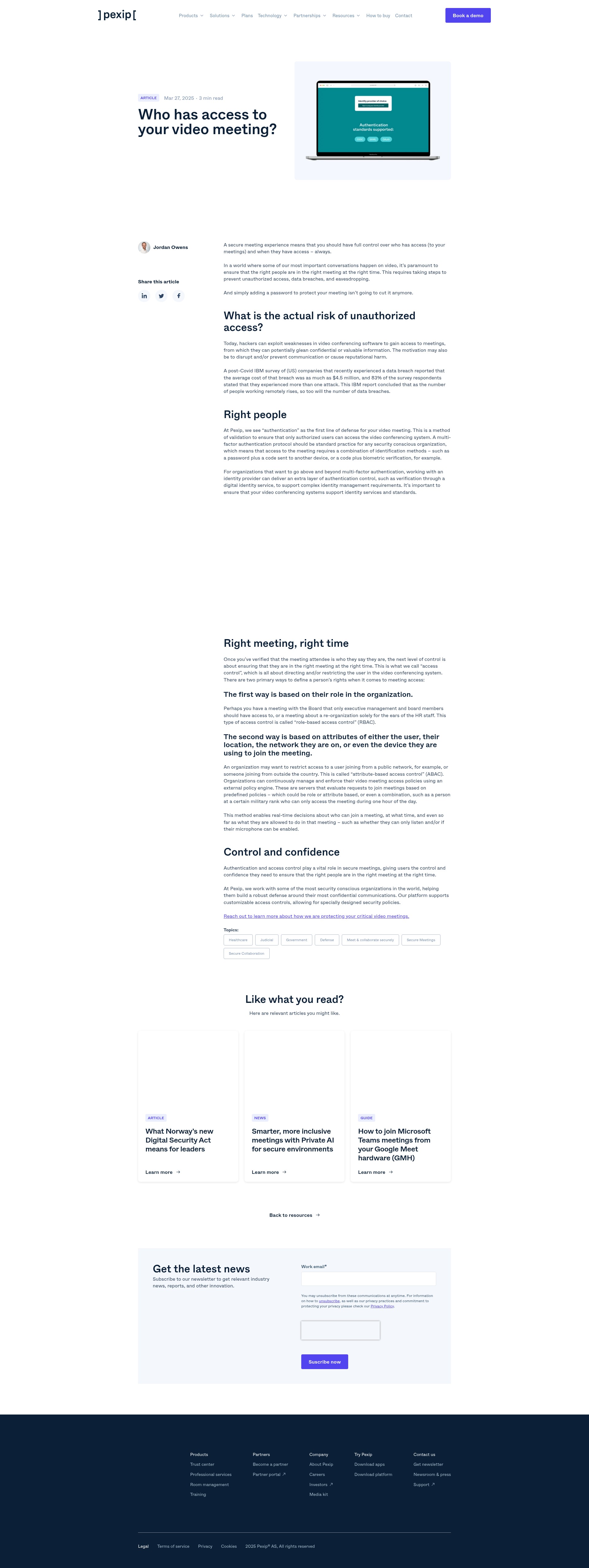 Landing Page