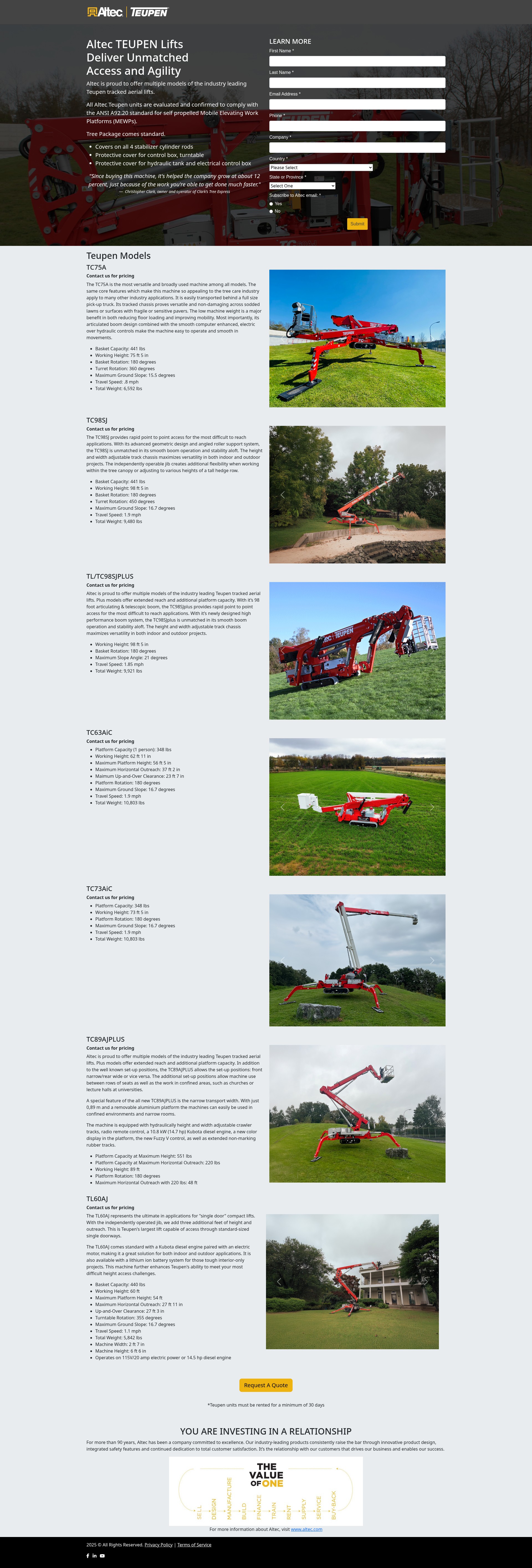 Landing Page