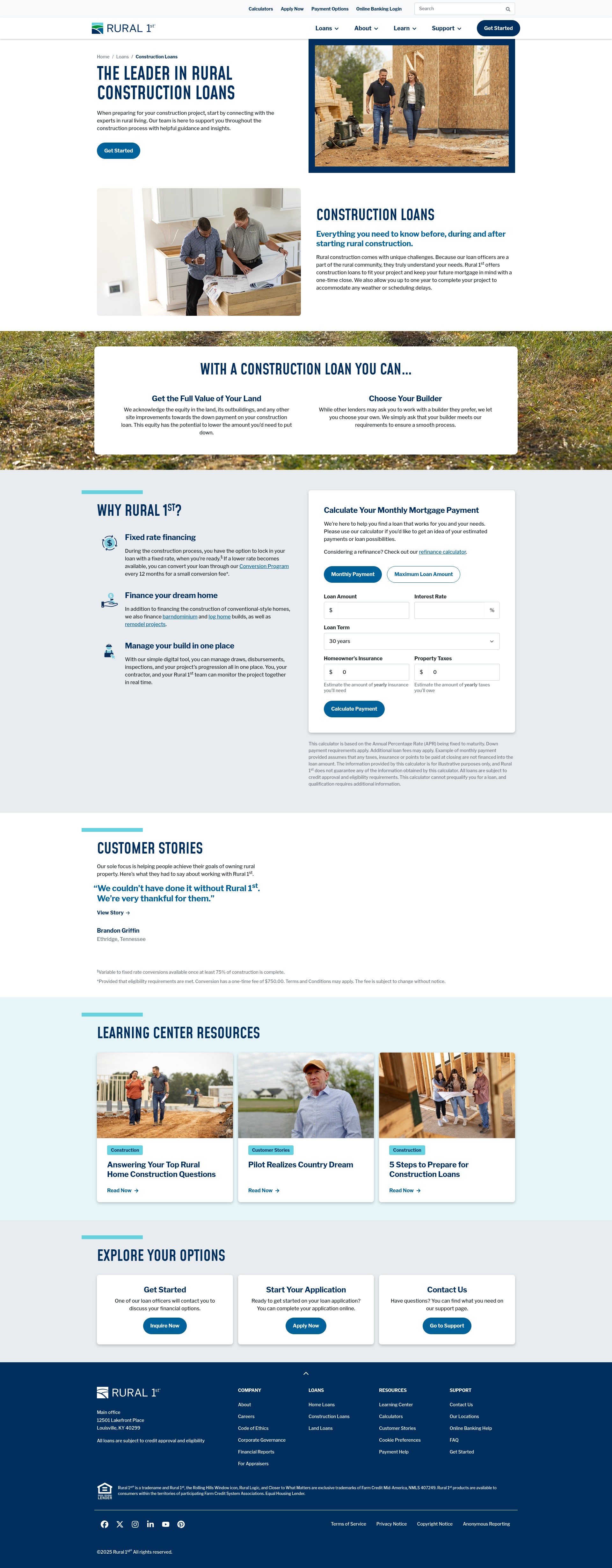 Landing Page