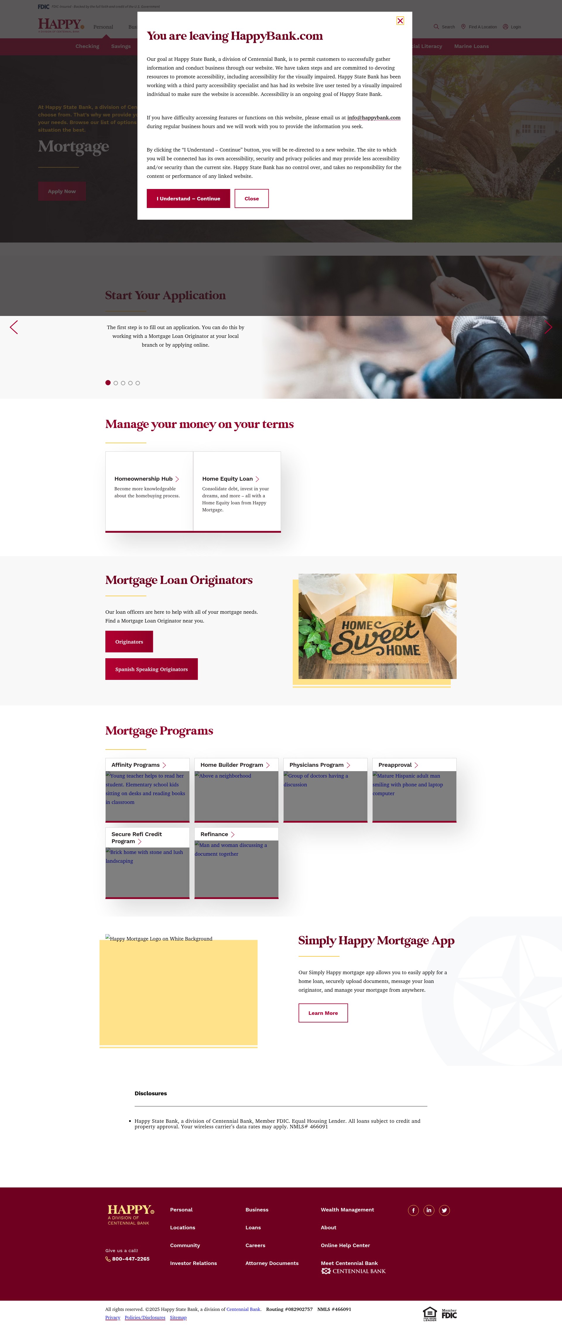 Landing Page