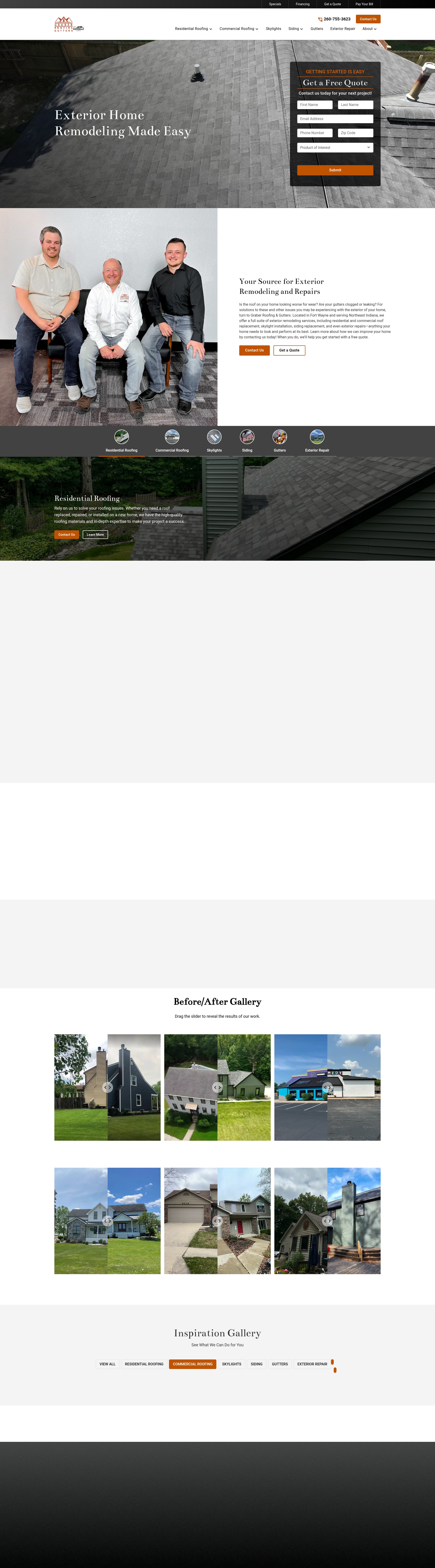 Landing Page