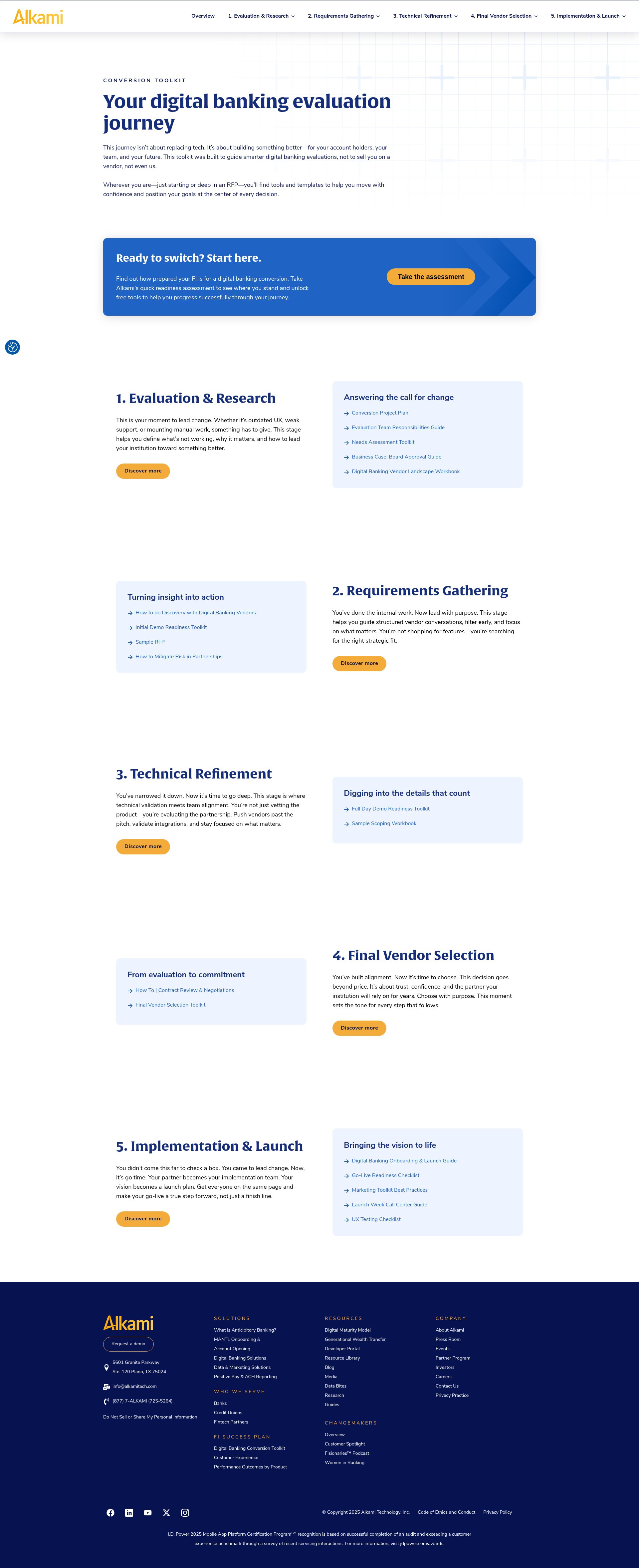 Landing Page