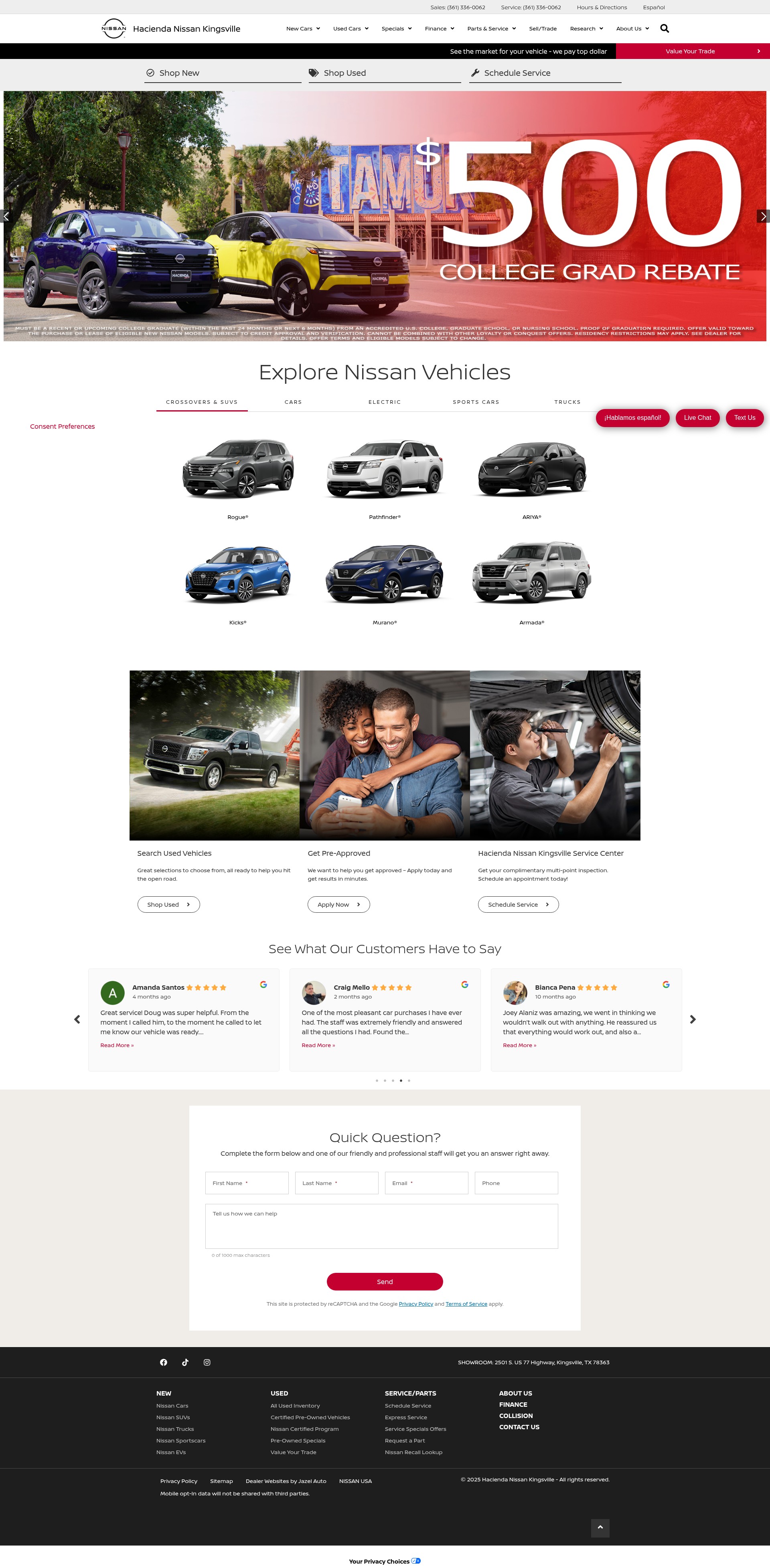Landing Page