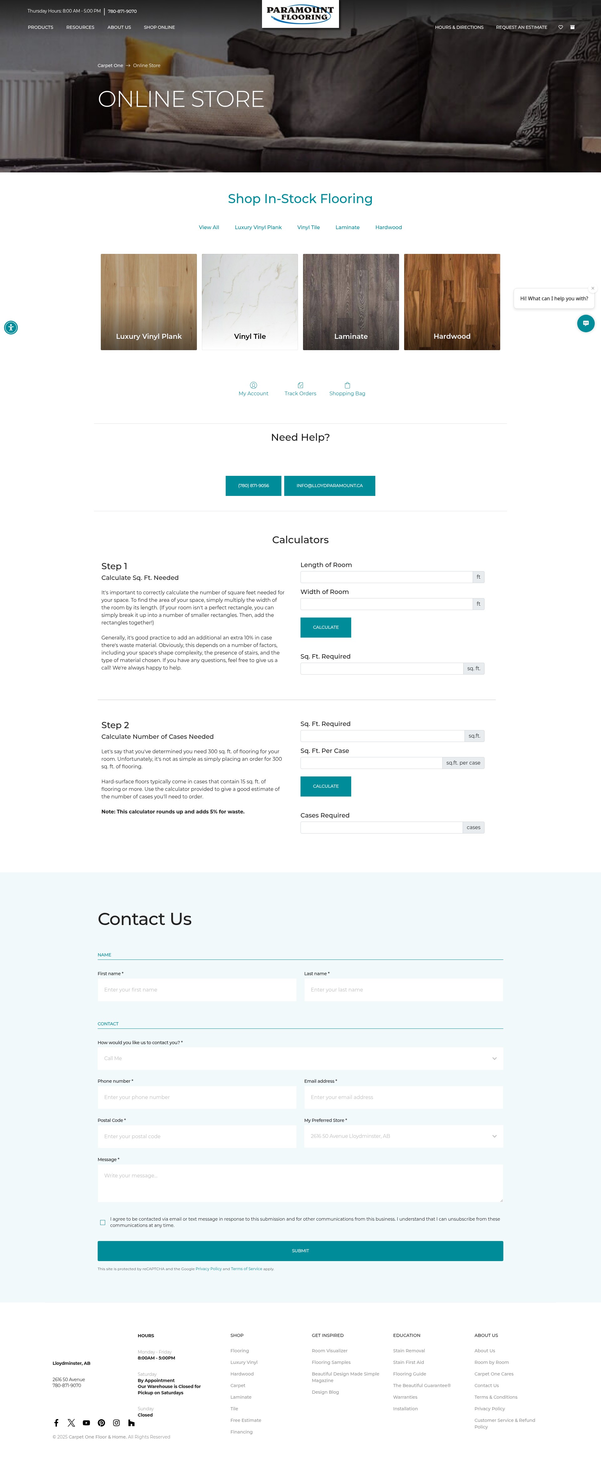 Landing Page