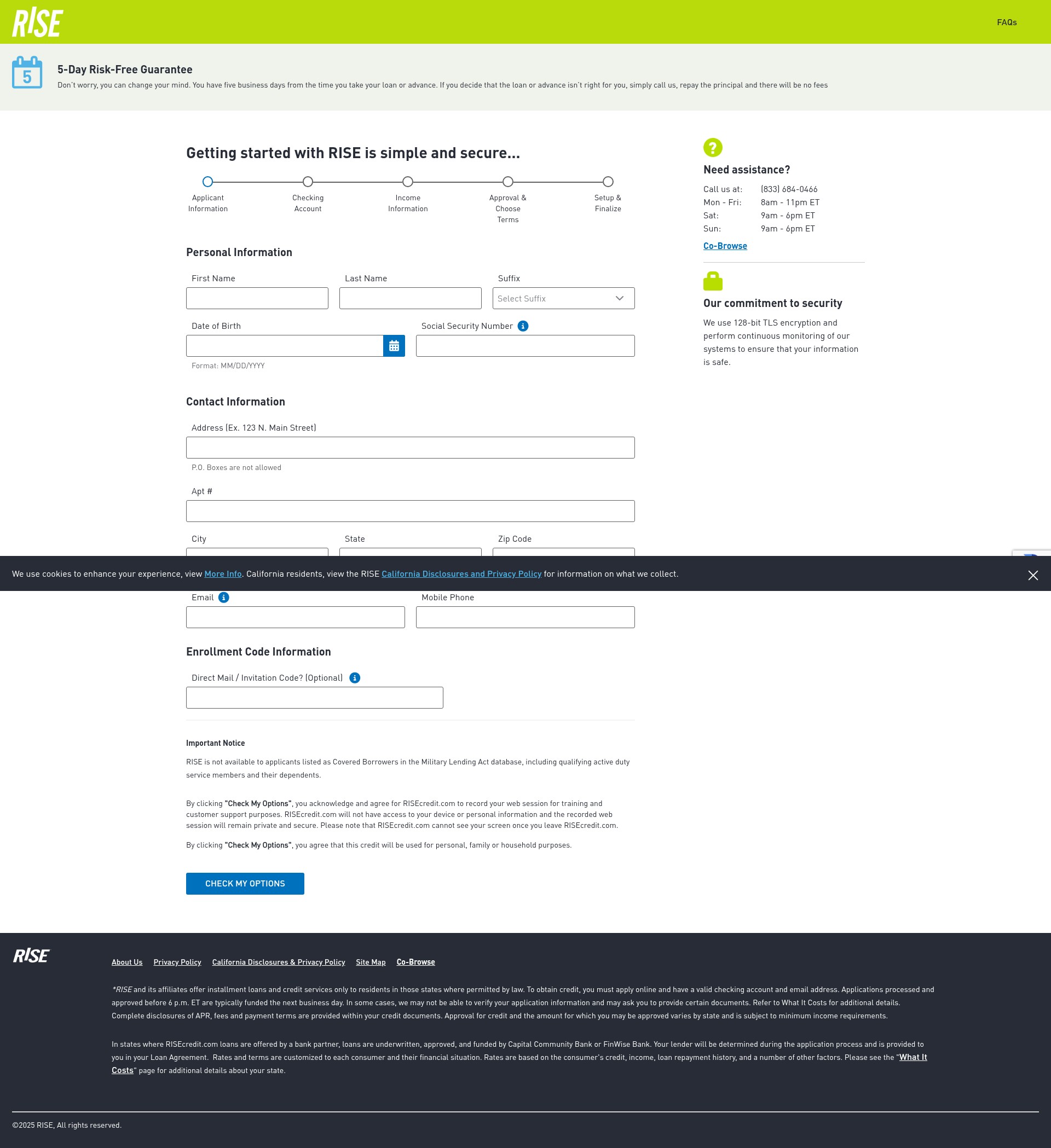 Landing Page