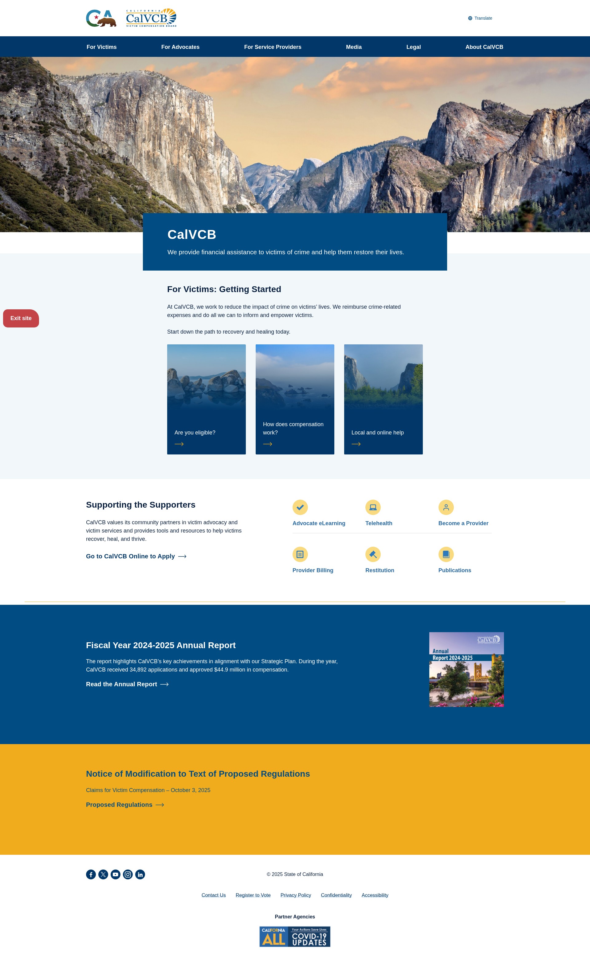 Landing Page