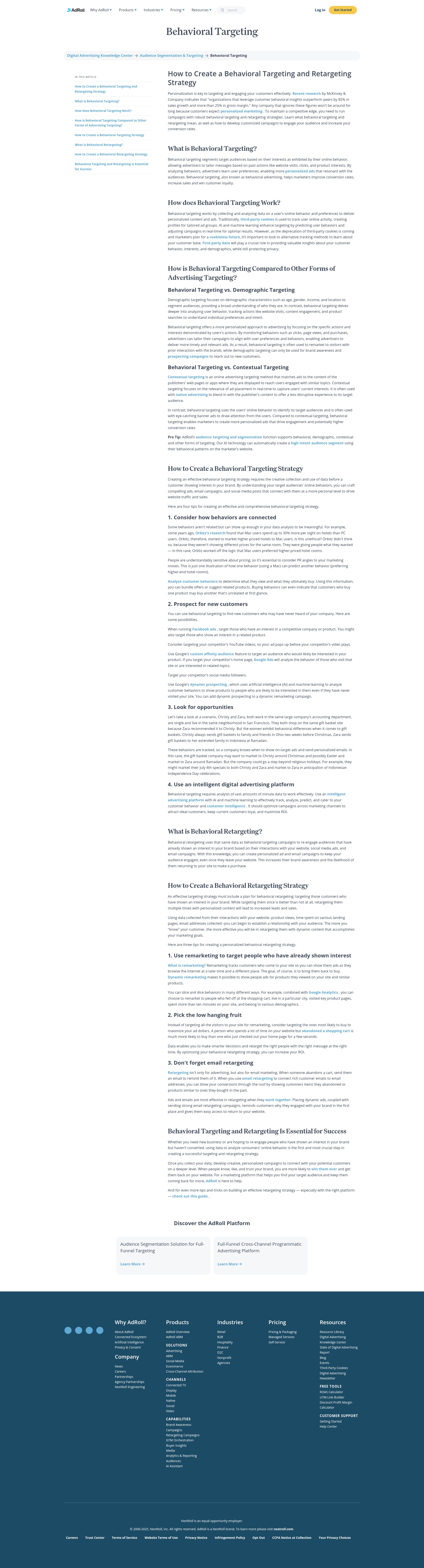 Landing Page