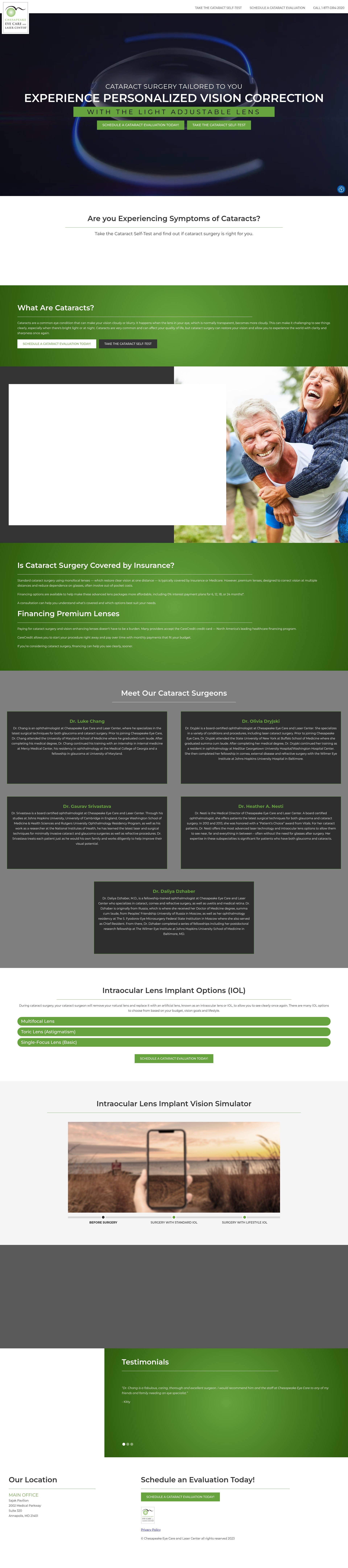 Landing Page
