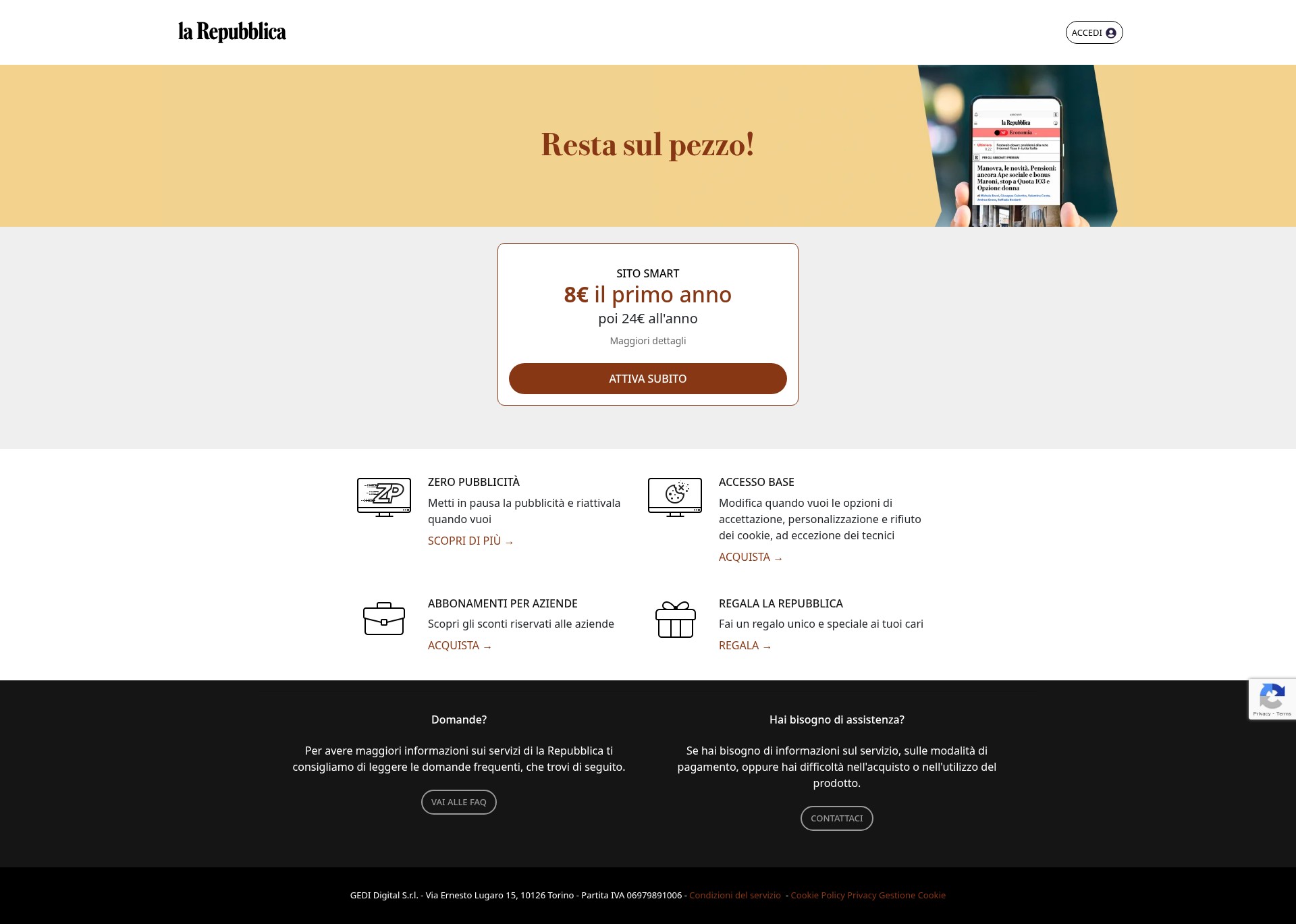 Landing Page