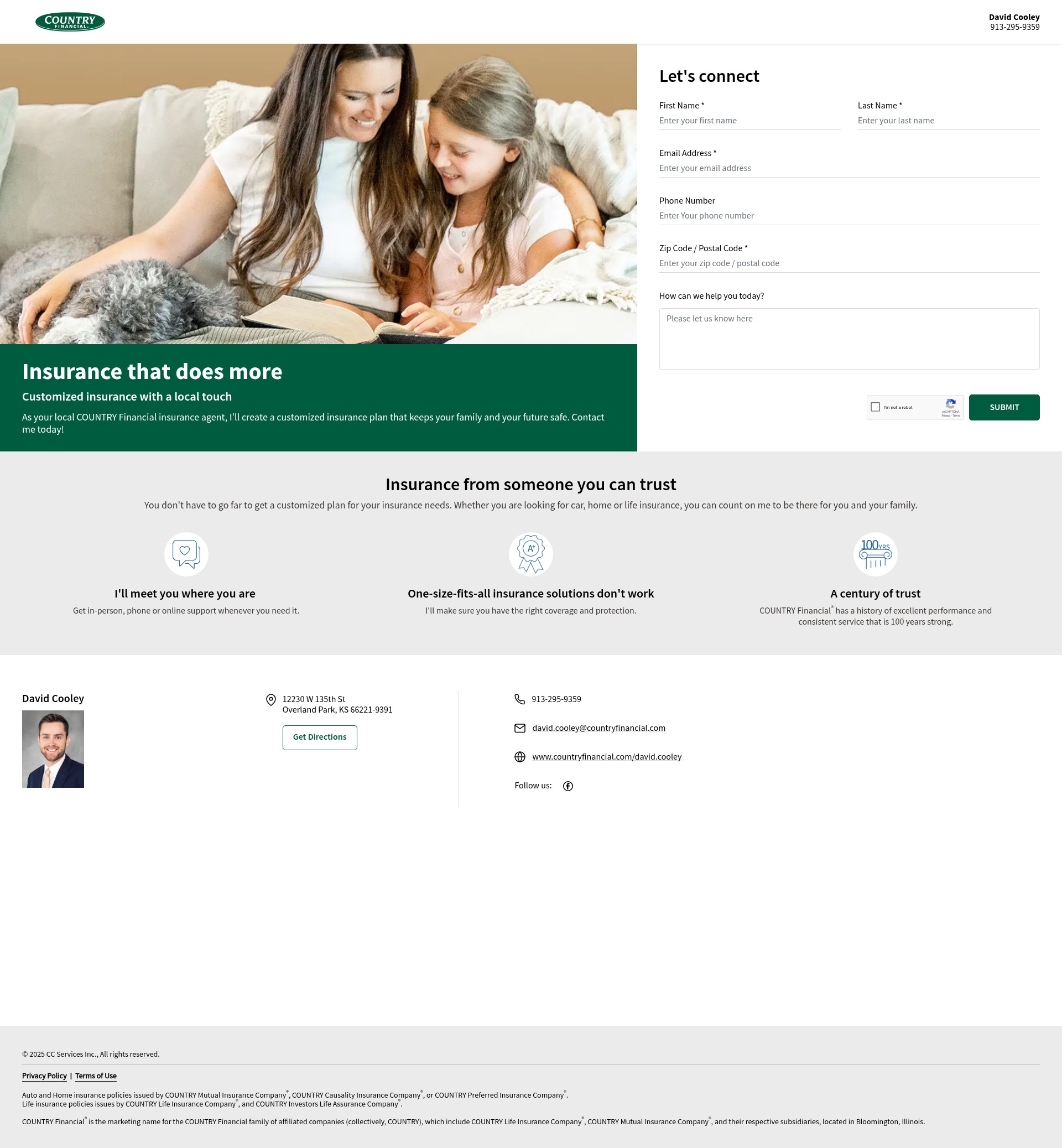 Landing Page