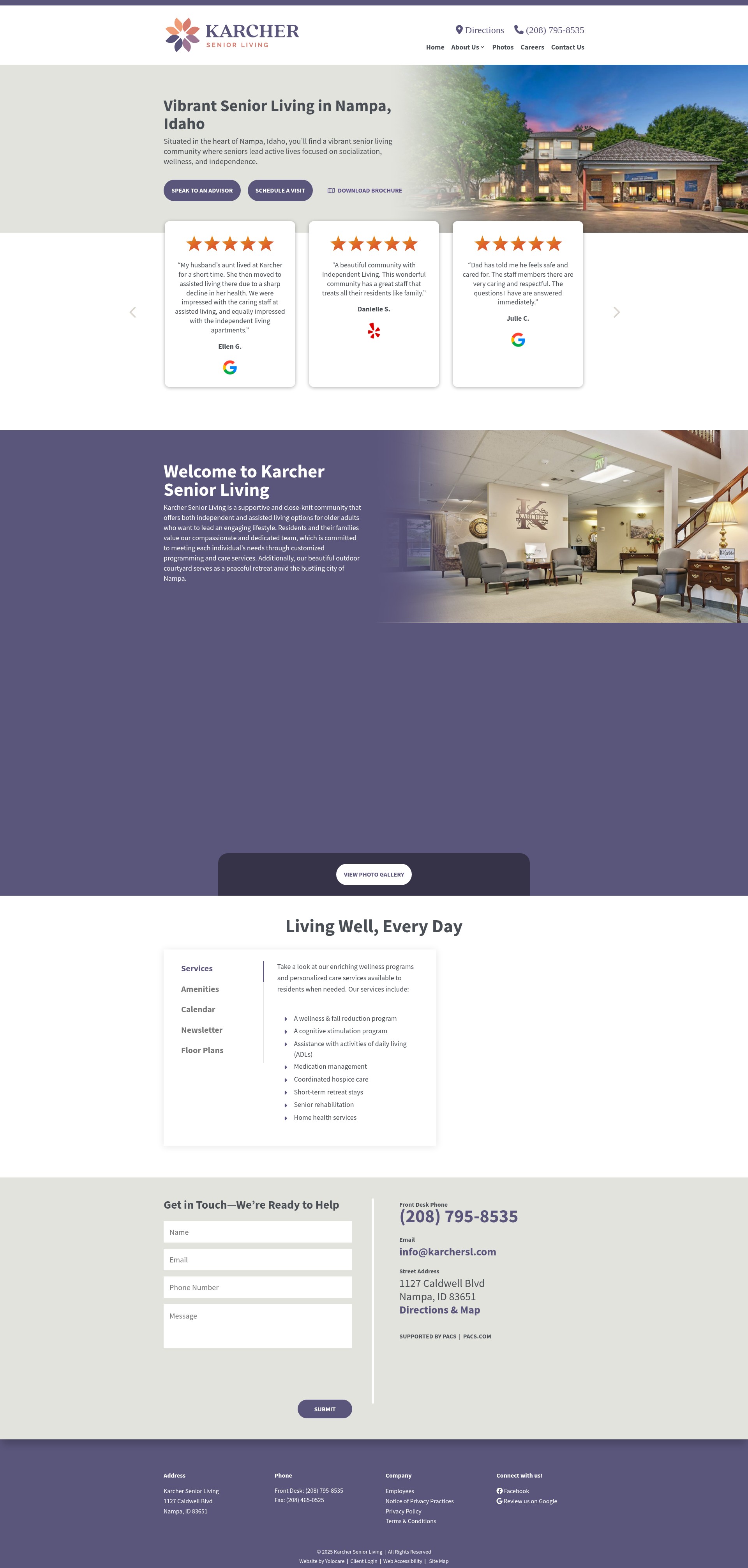 Landing Page