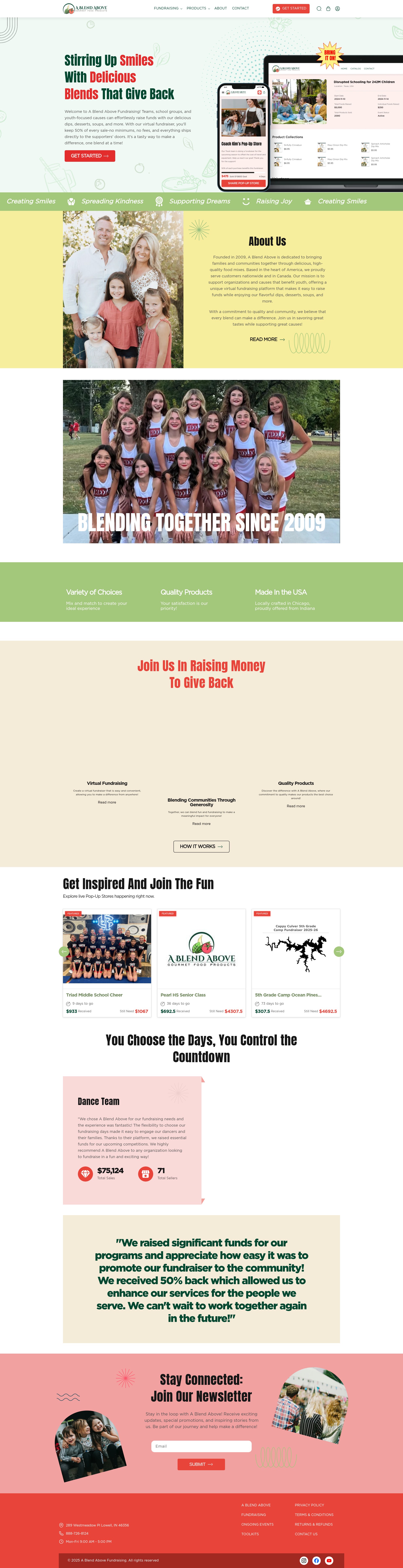 Landing Page