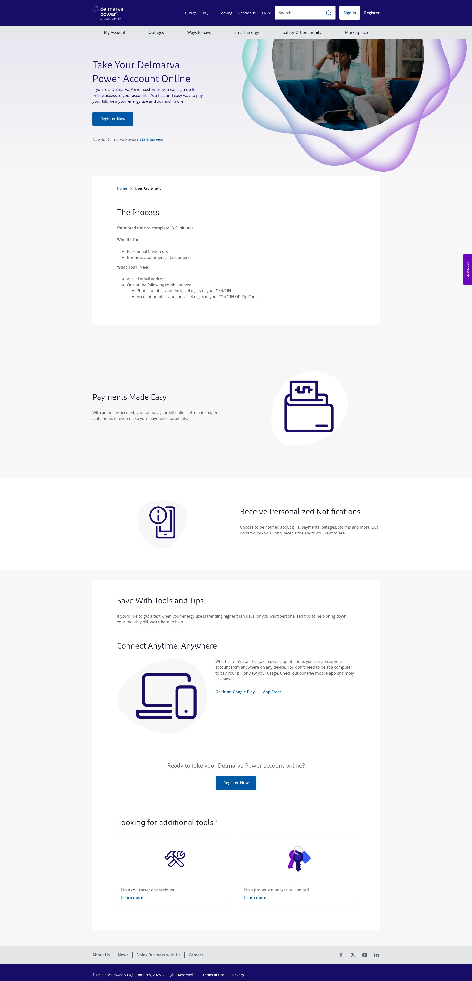 Landing Page