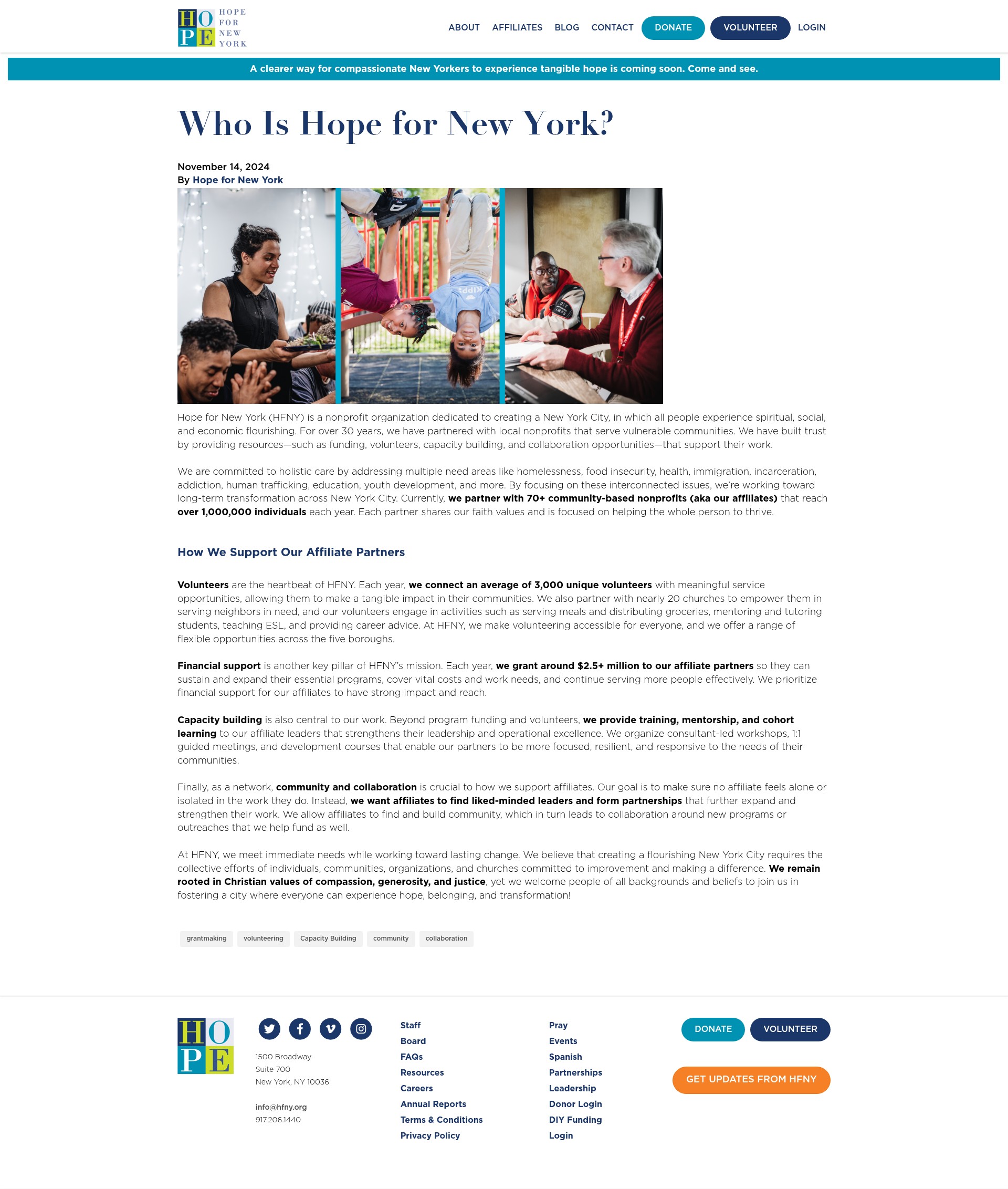Landing Page