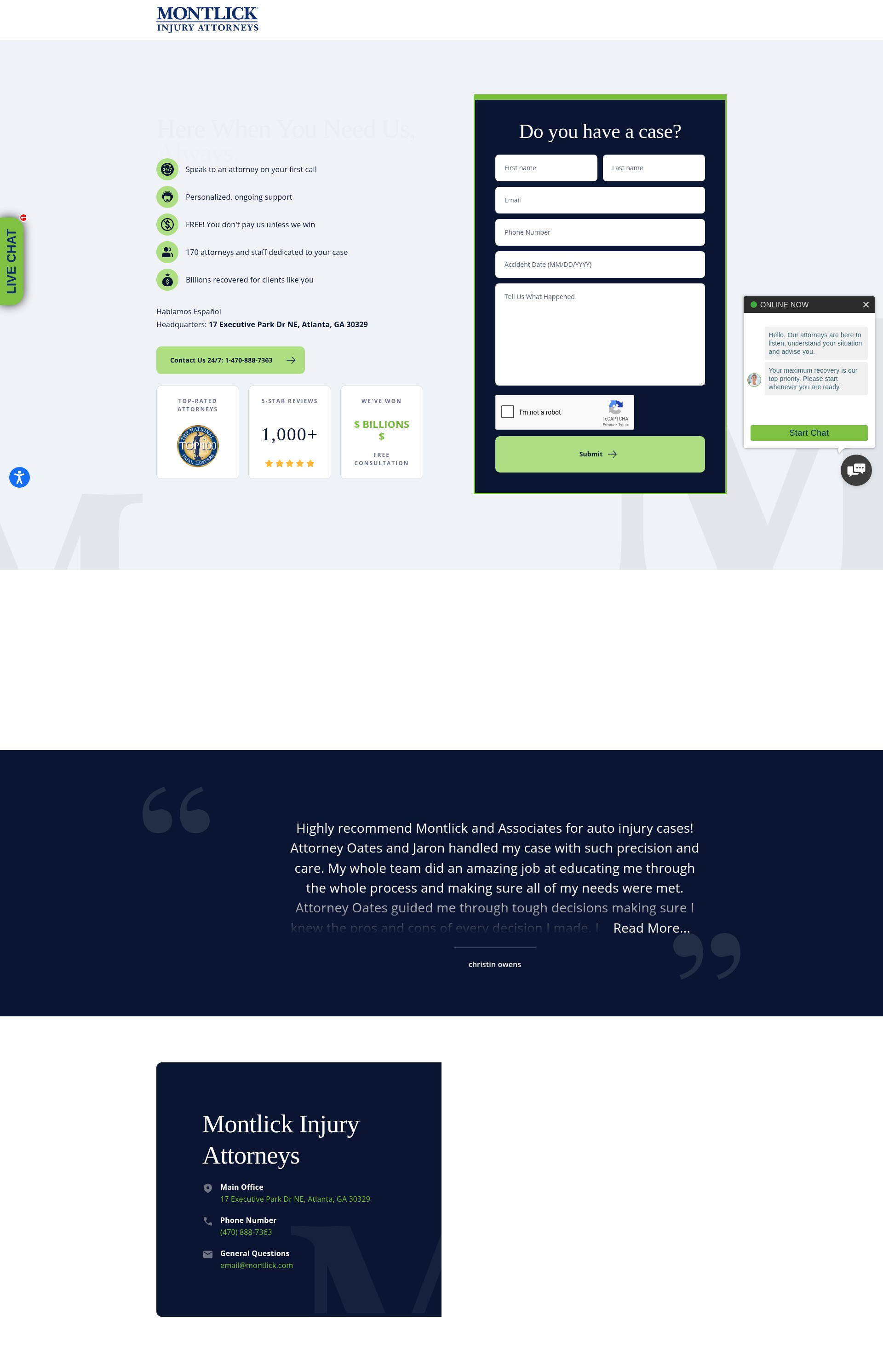 Landing Page
