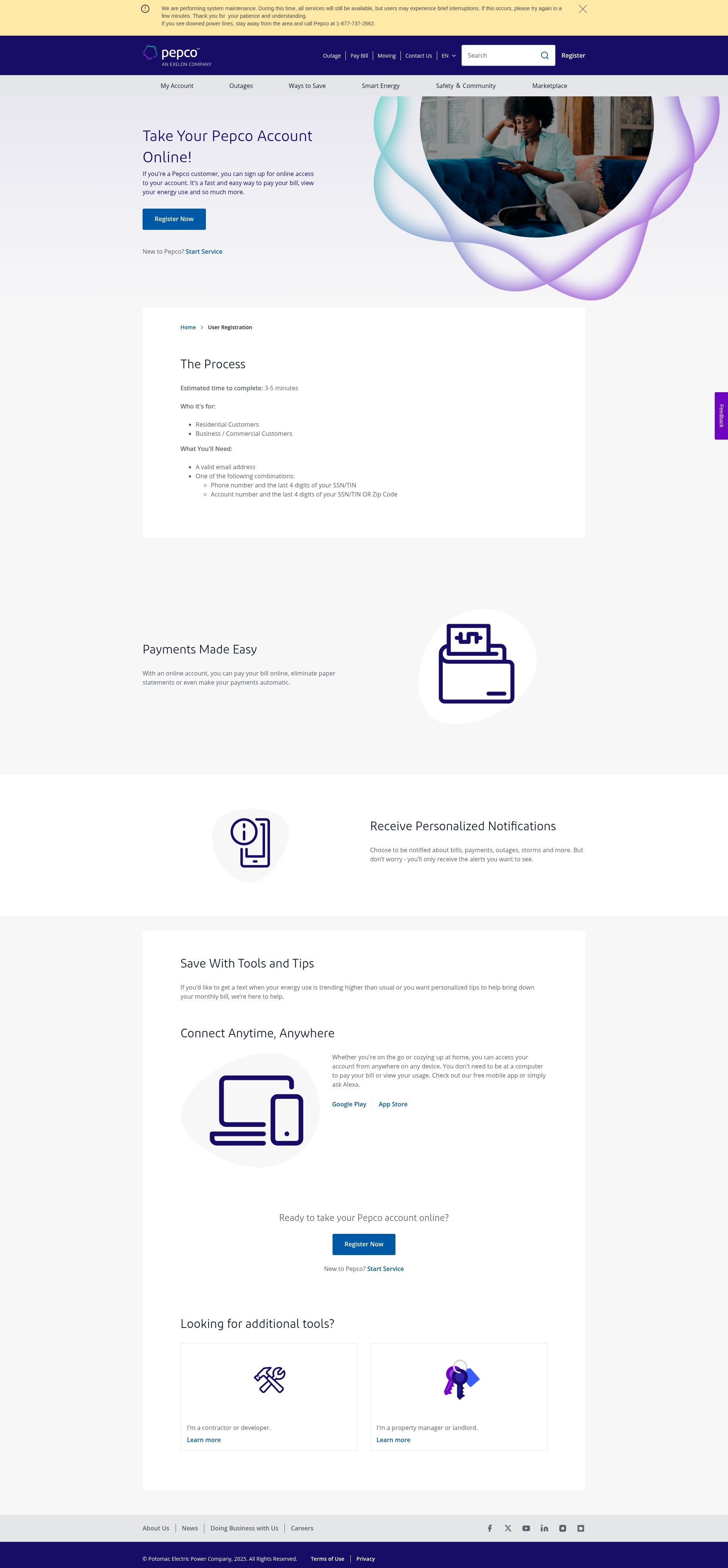 Landing Page
