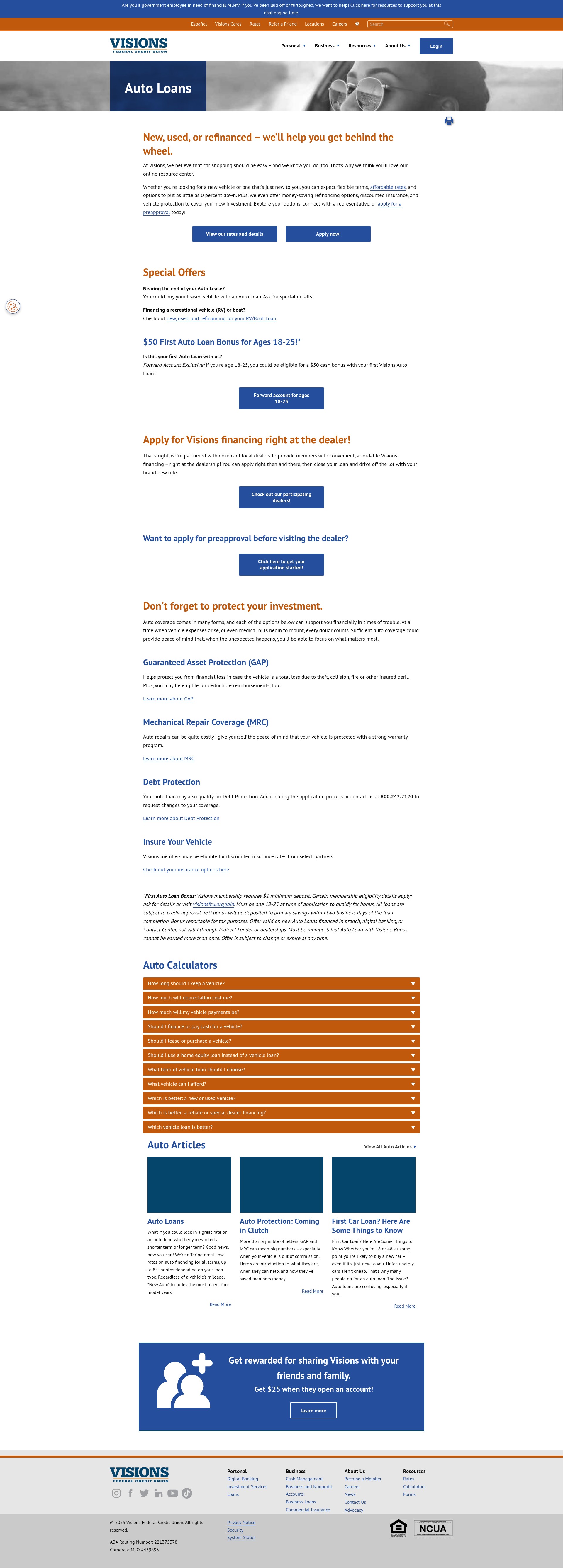 Landing Page