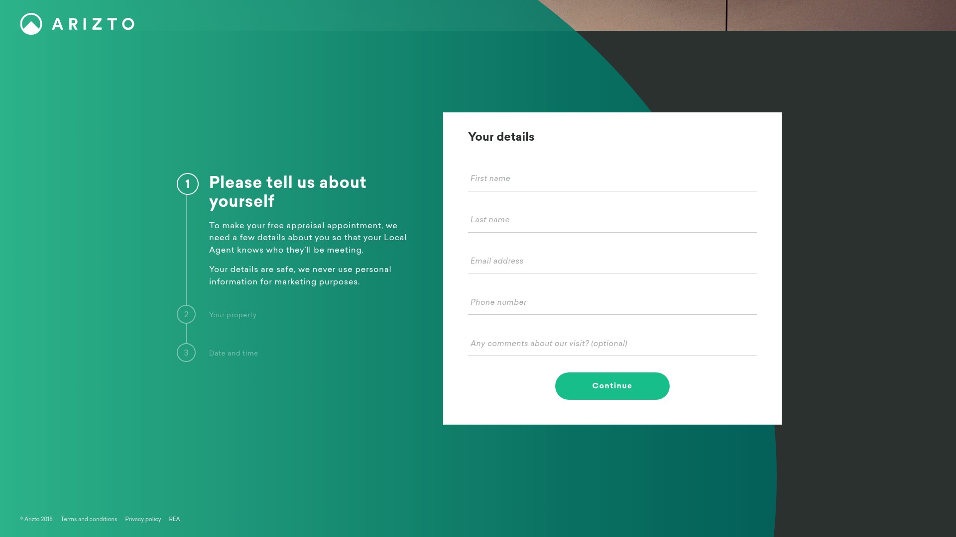 Landing Page
