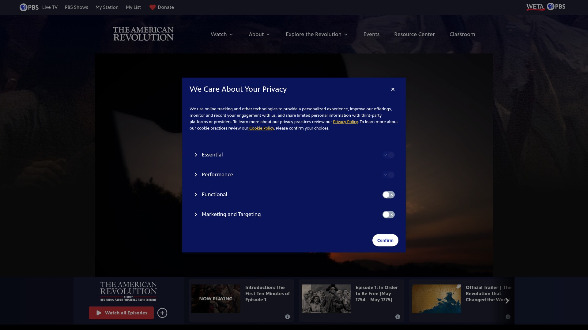 Landing Page