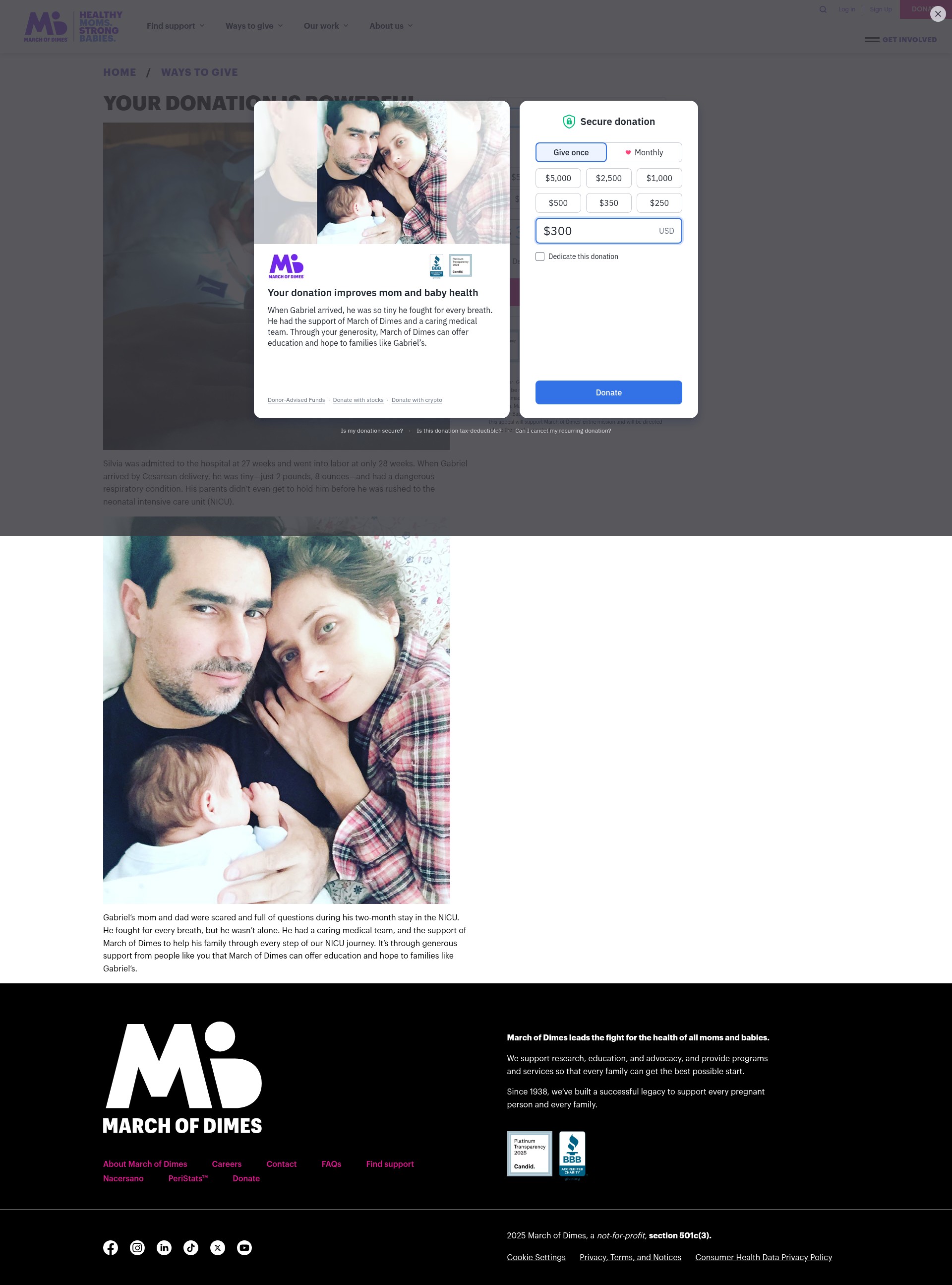 Landing Page