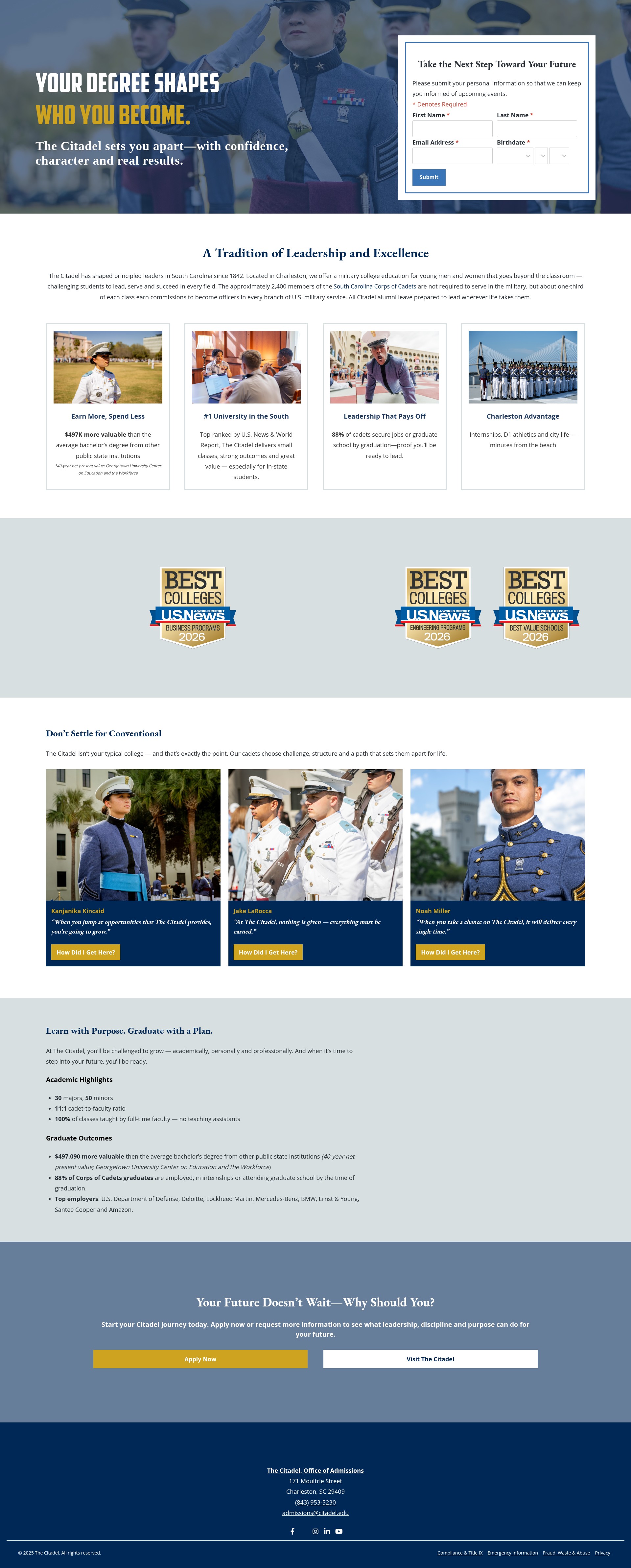 Landing Page
