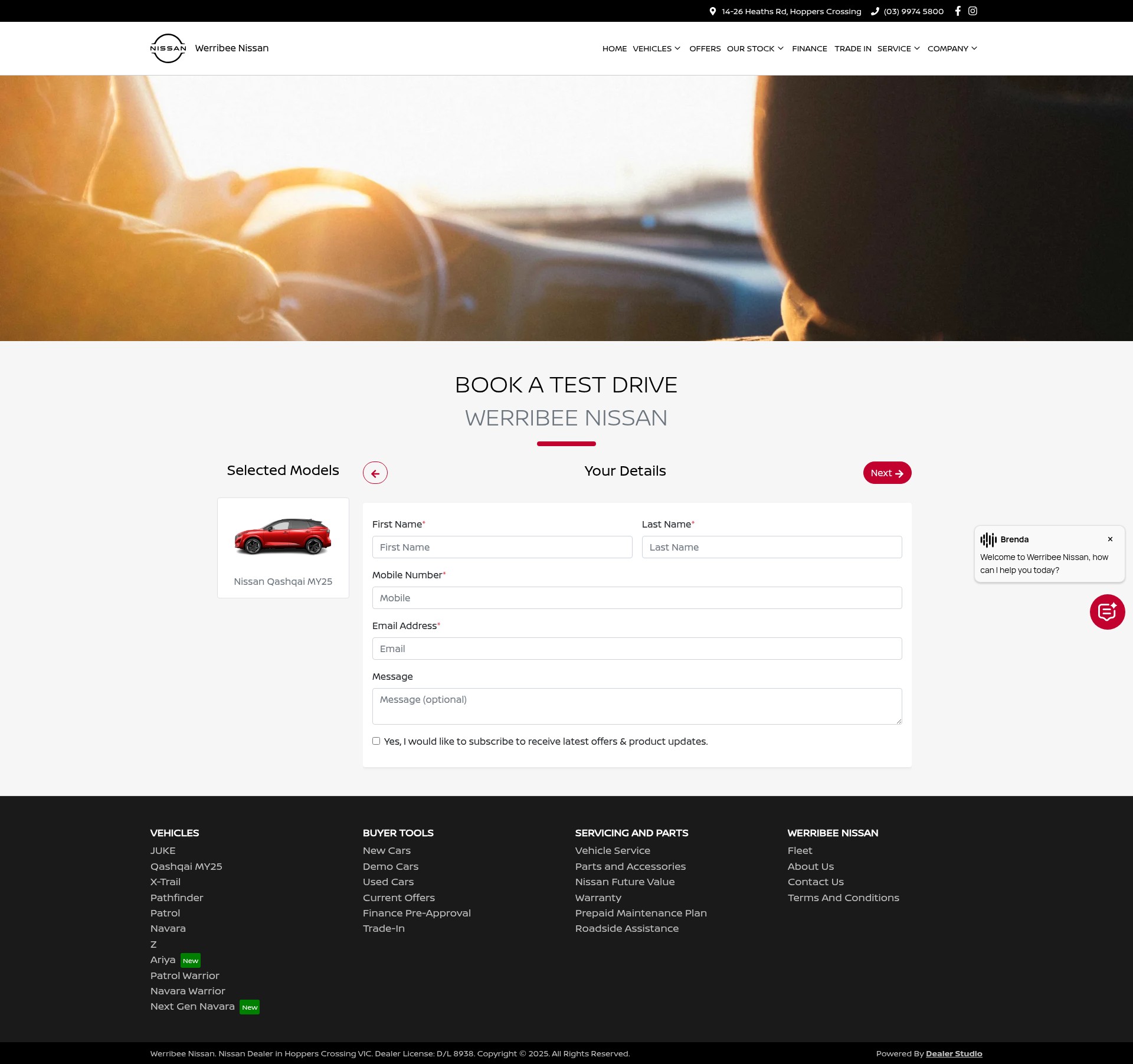 Landing Page