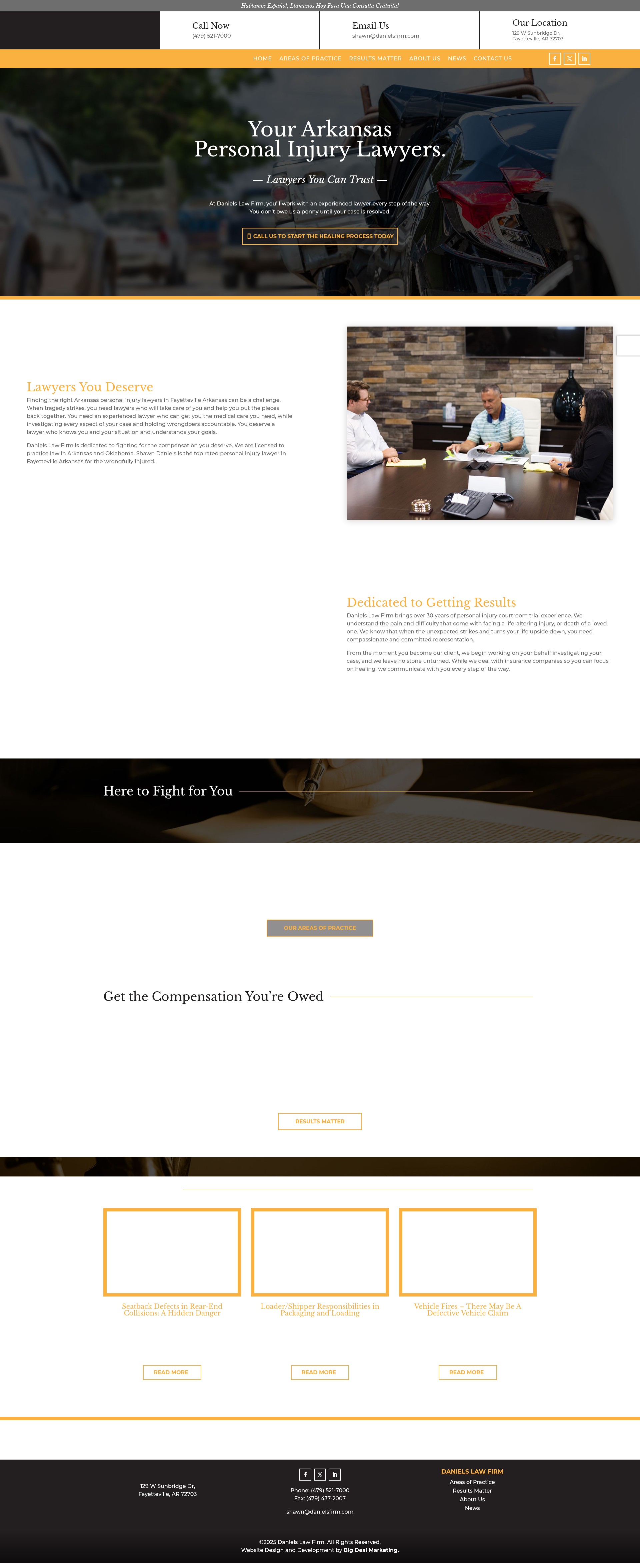 Landing Page