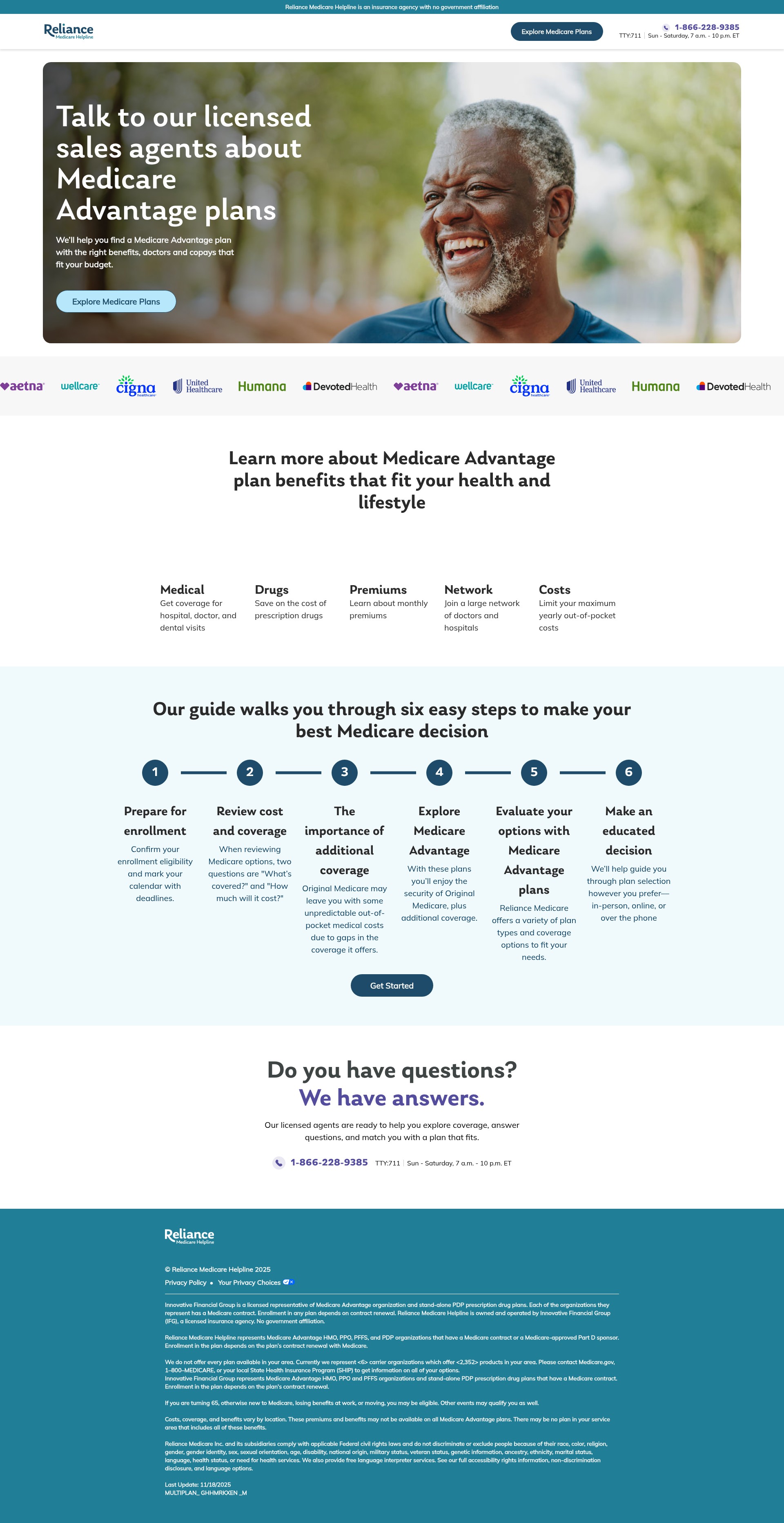Landing Page