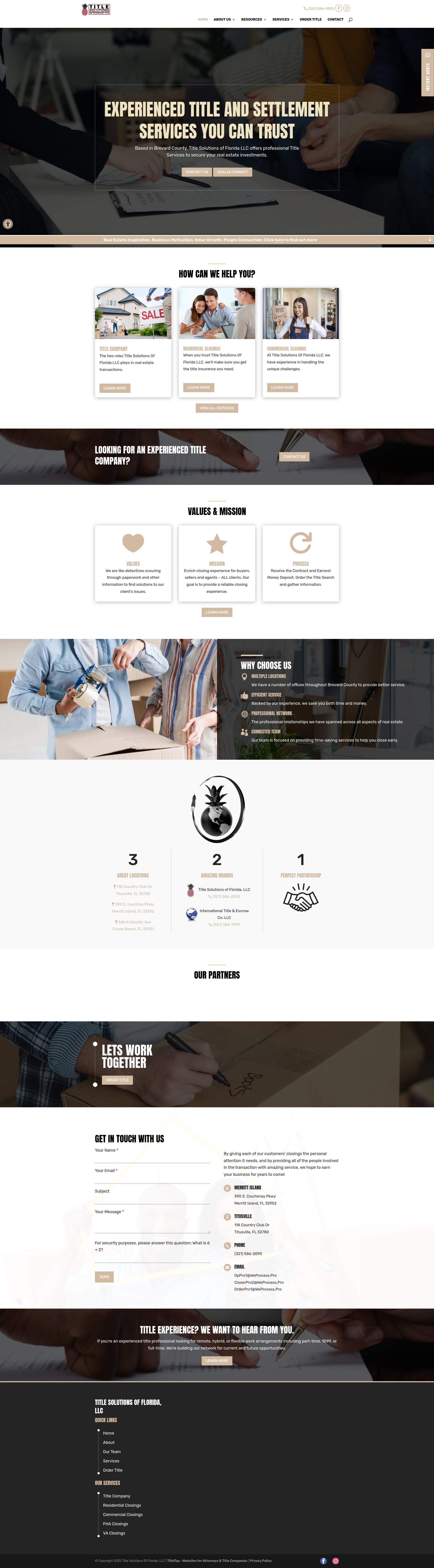 Landing Page