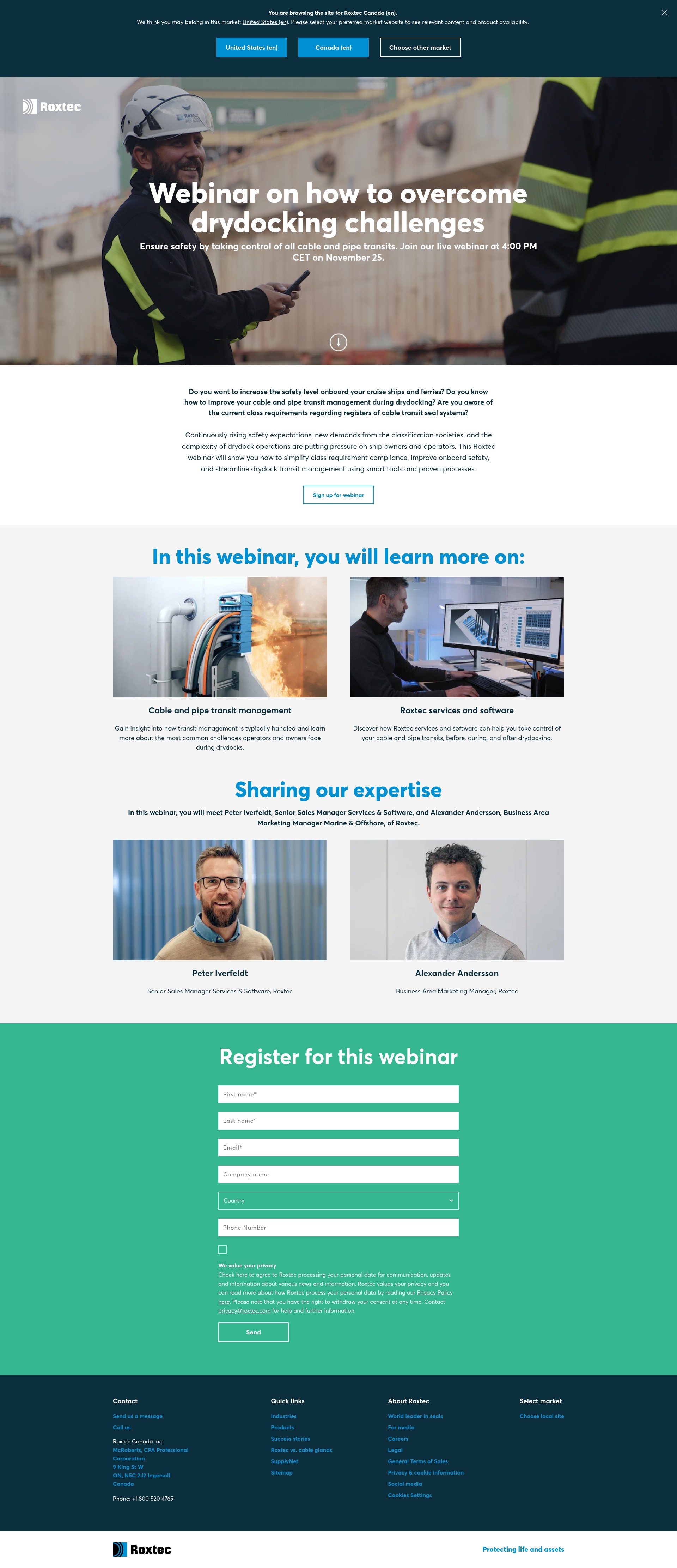 Landing Page