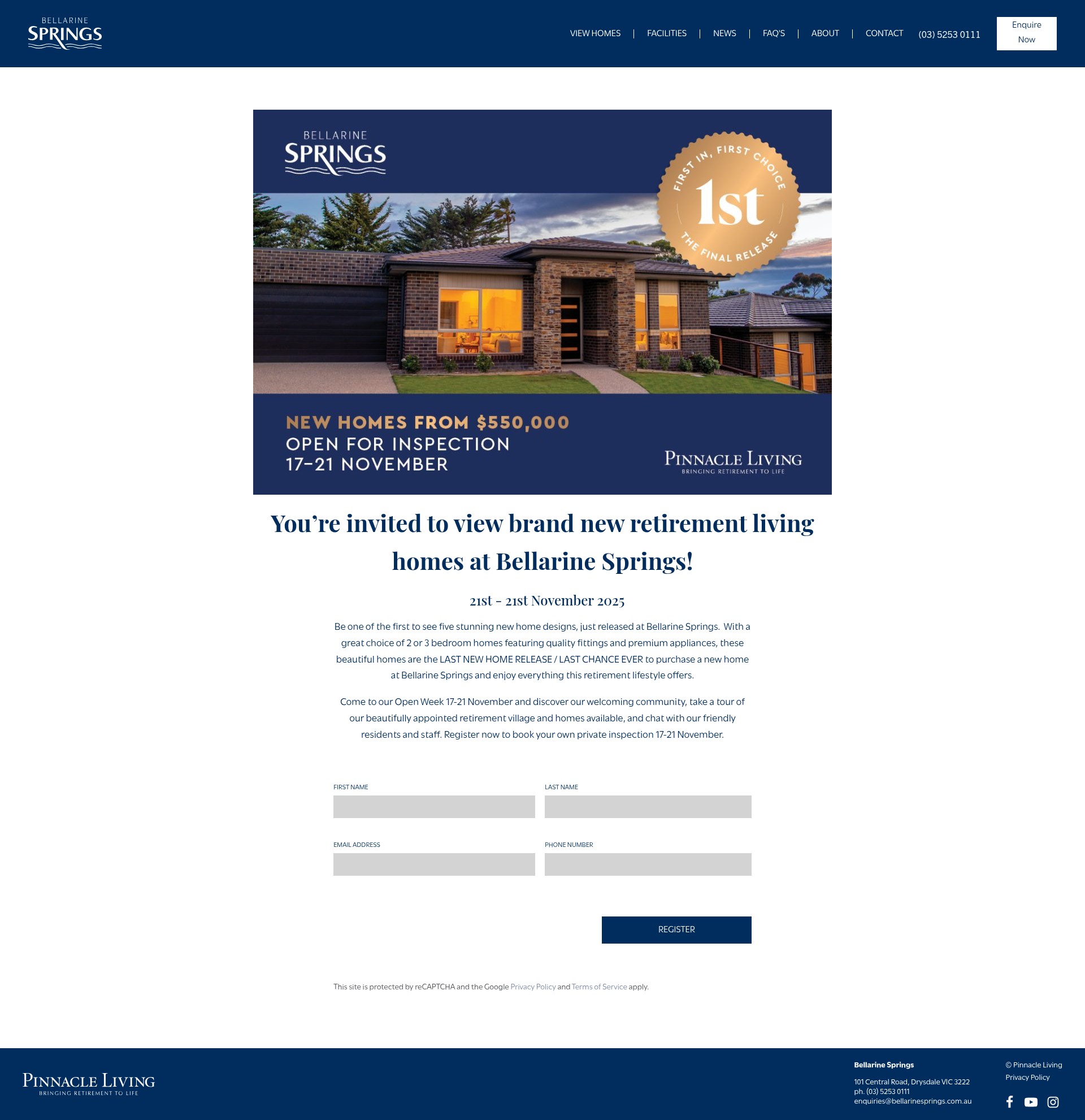 Landing Page