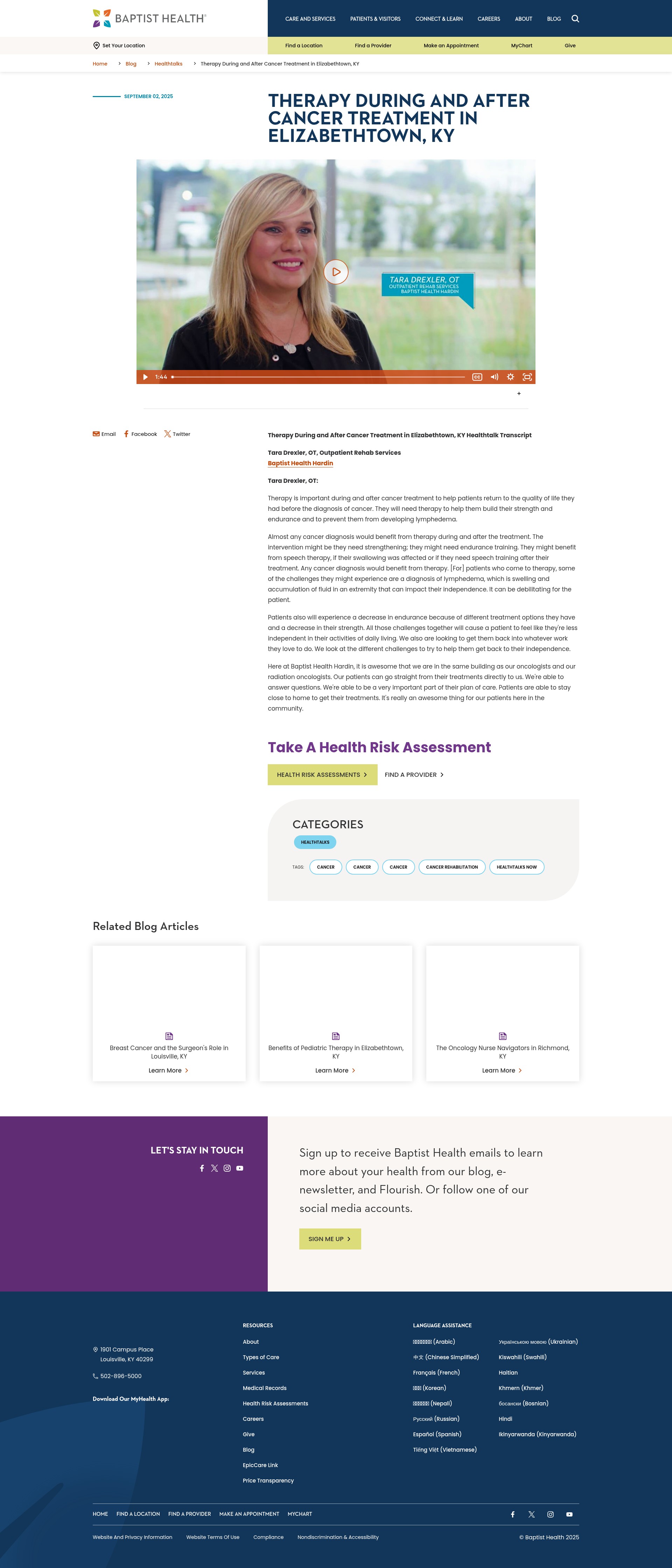 Landing Page