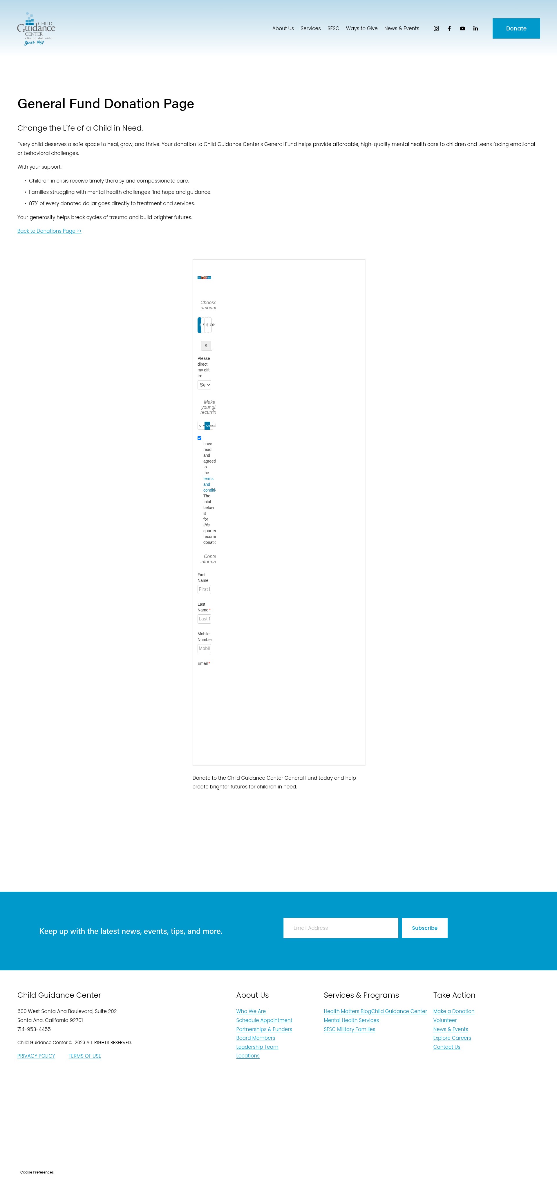 Landing Page