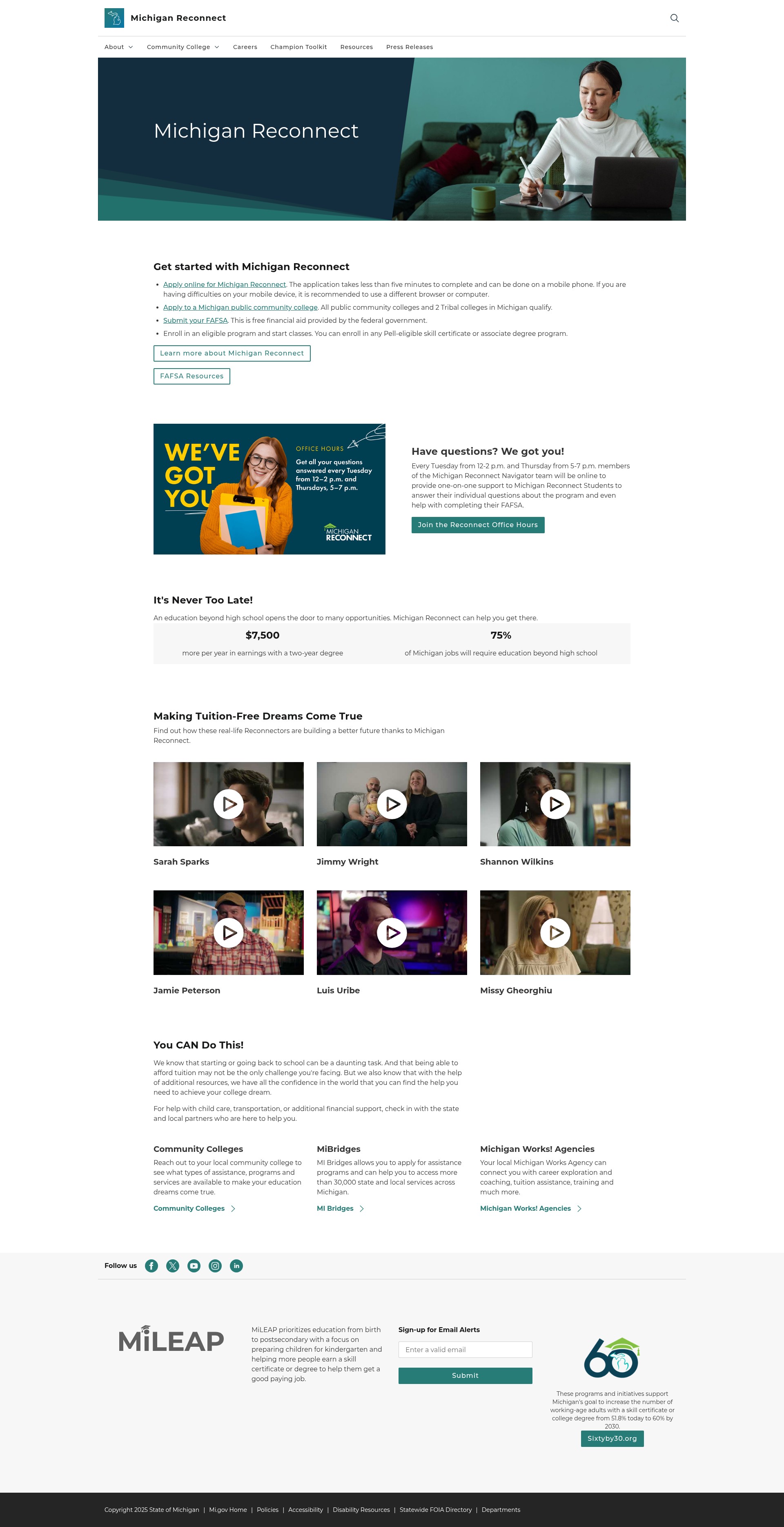 Landing Page
