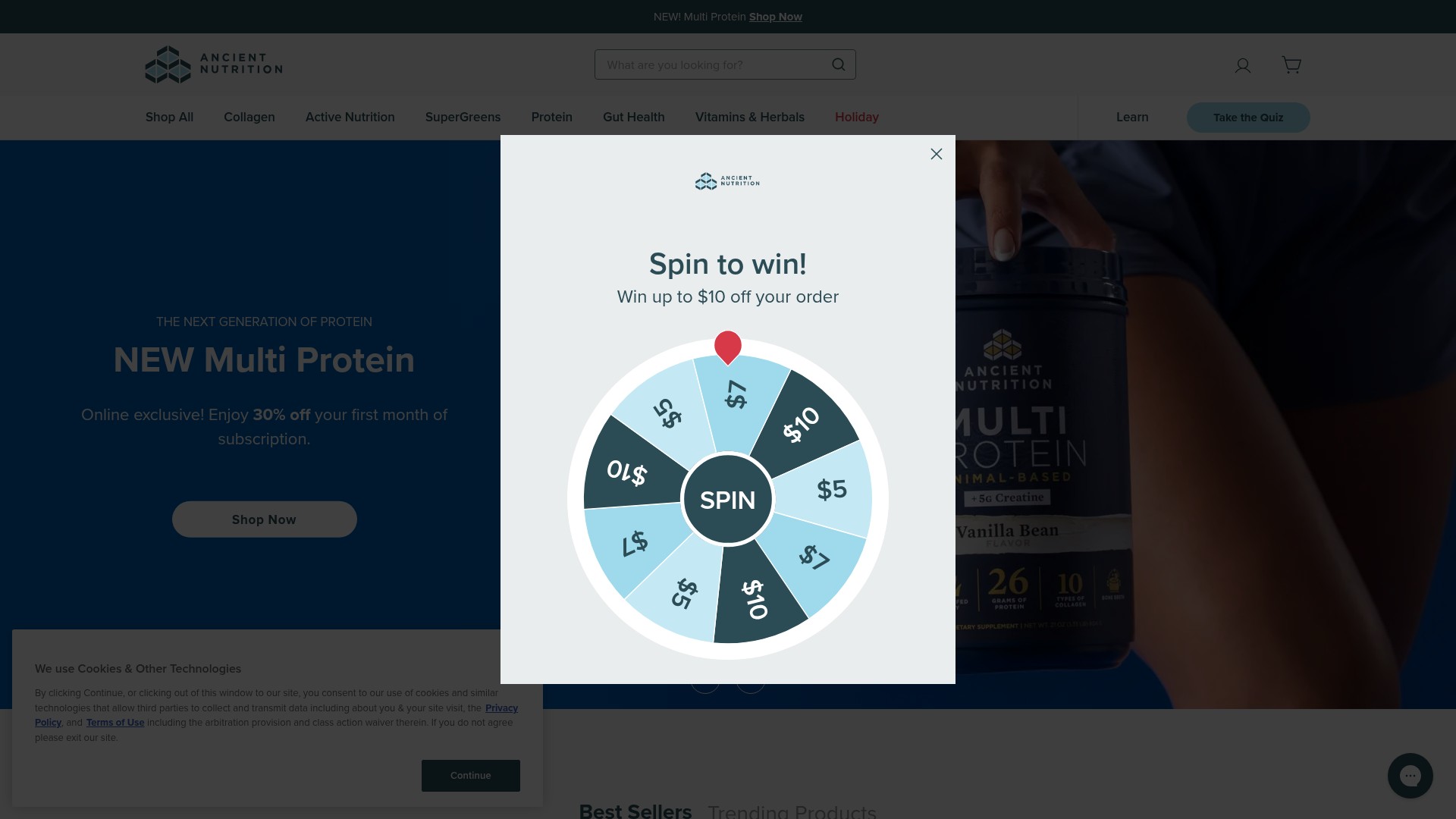 Landing Page