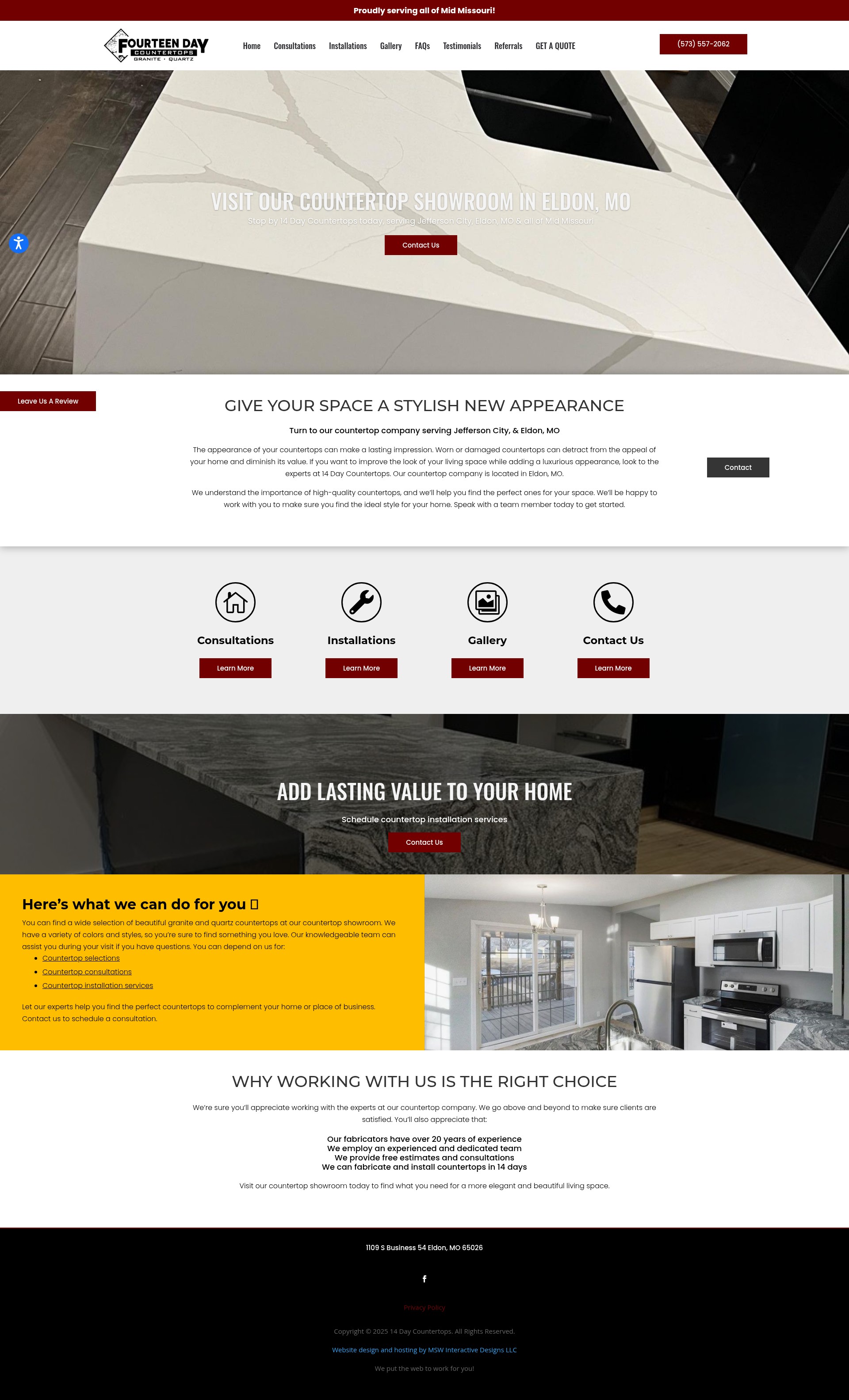 Landing Page