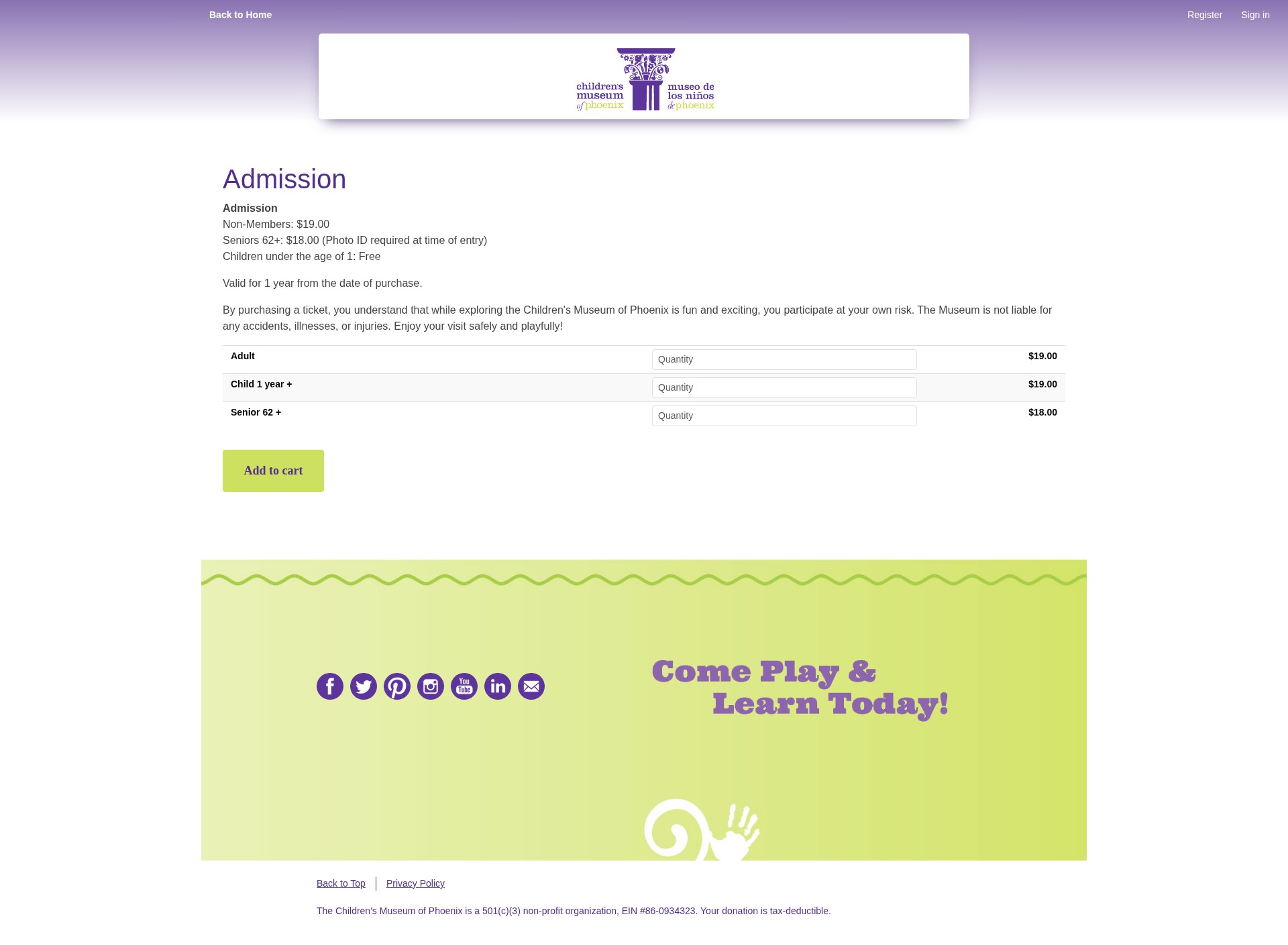 Landing Page