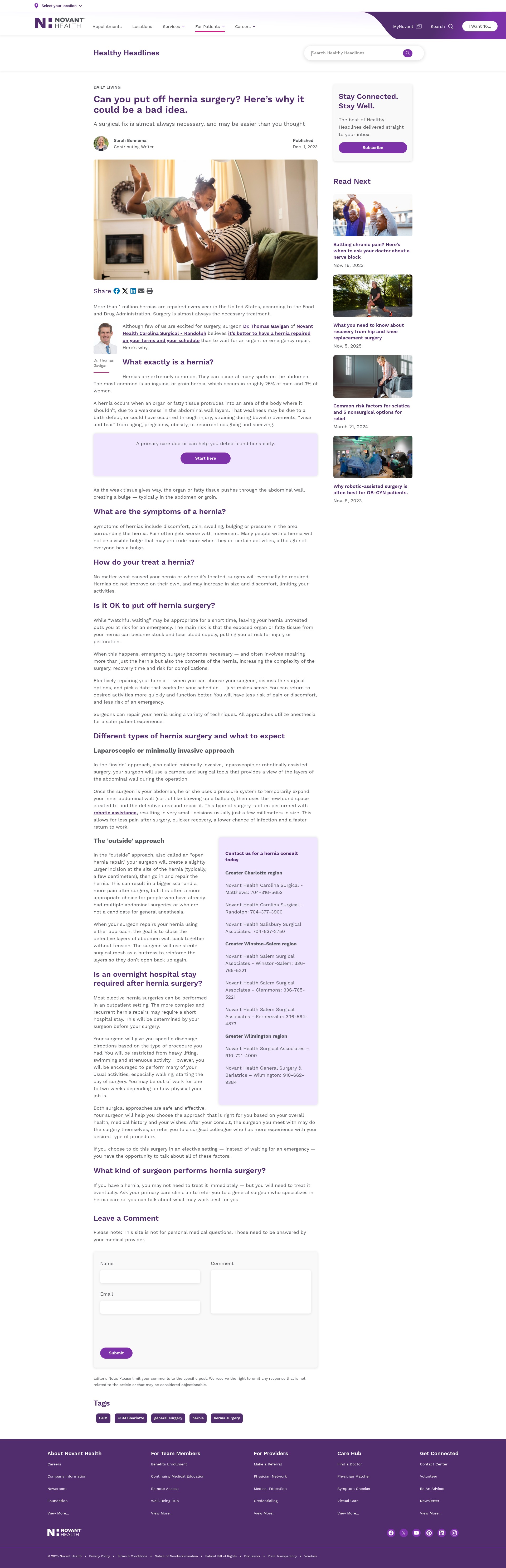 Landing Page