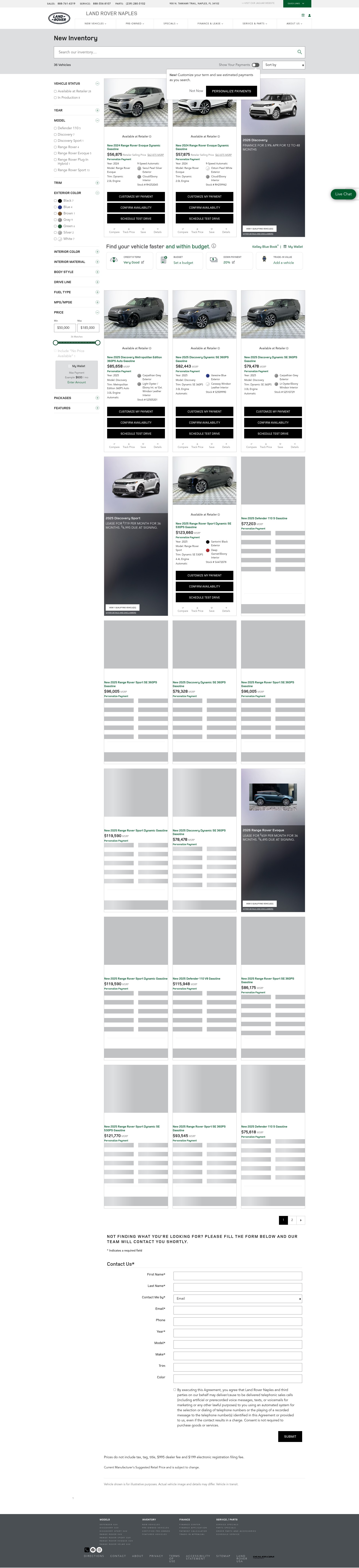 Landing Page