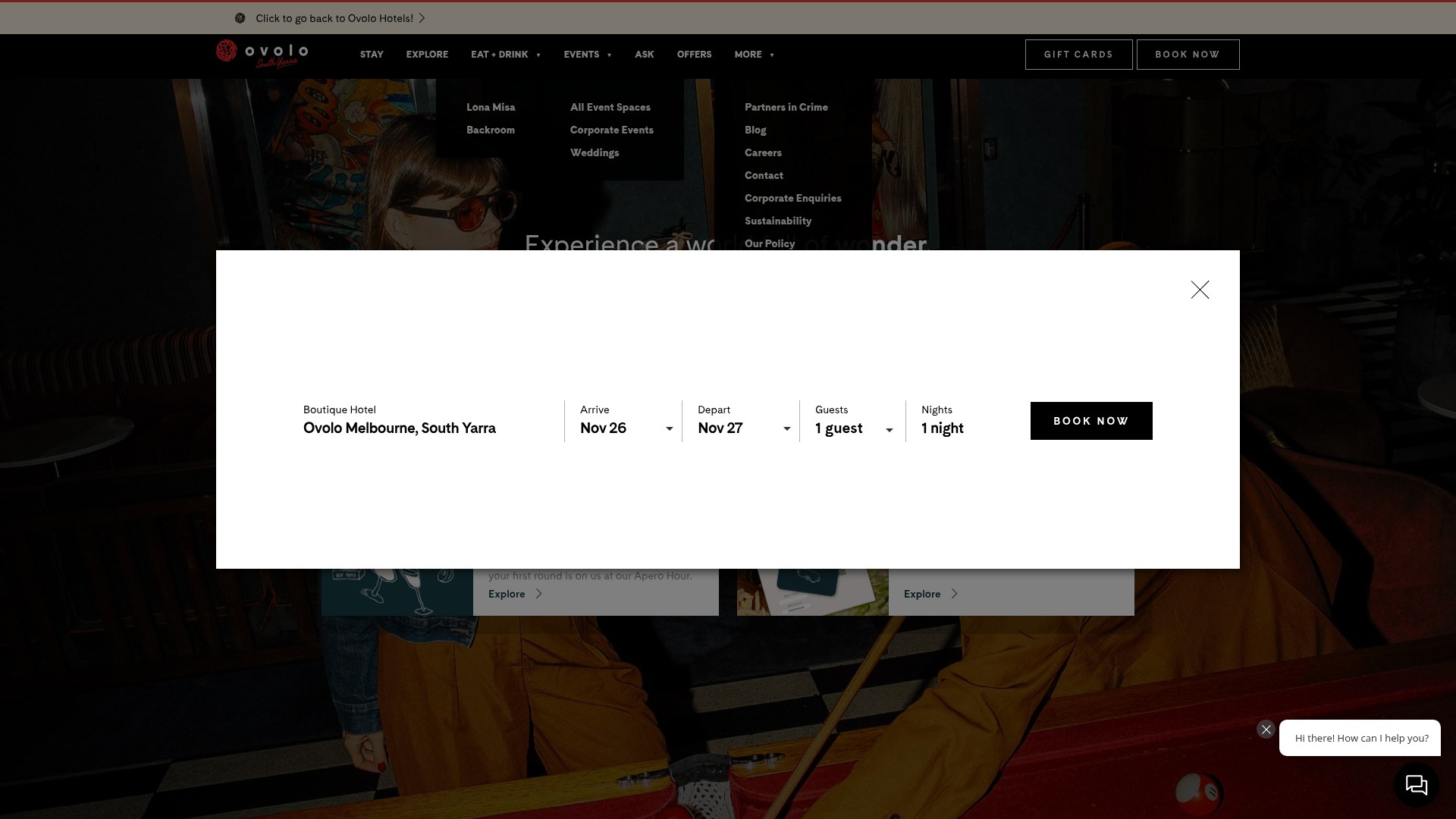 Landing Page
