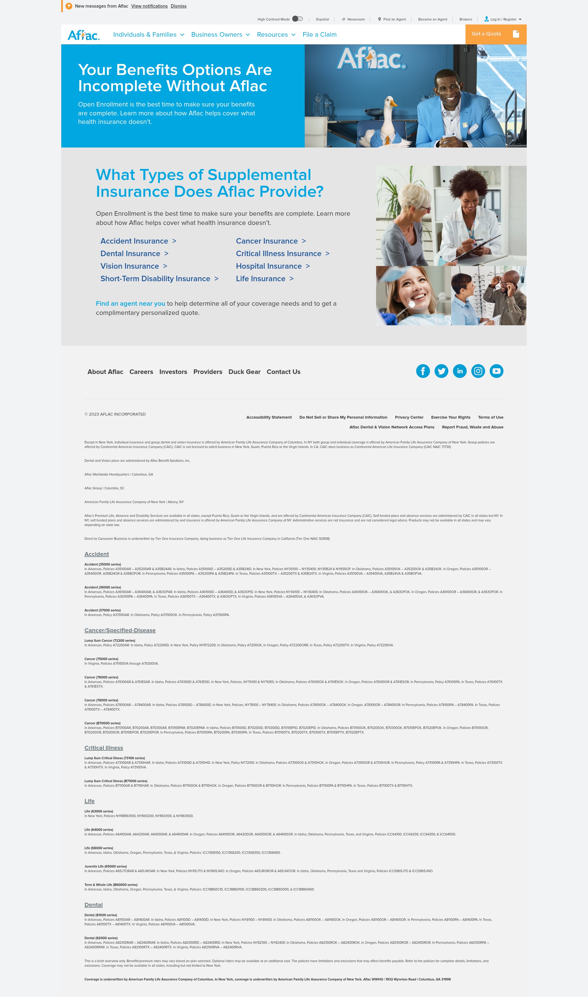 Landing Page