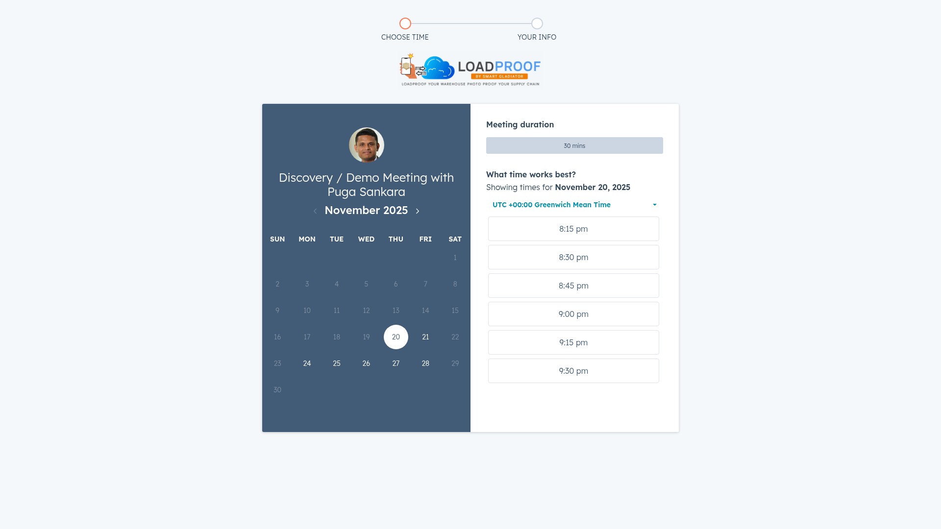 Landing Page