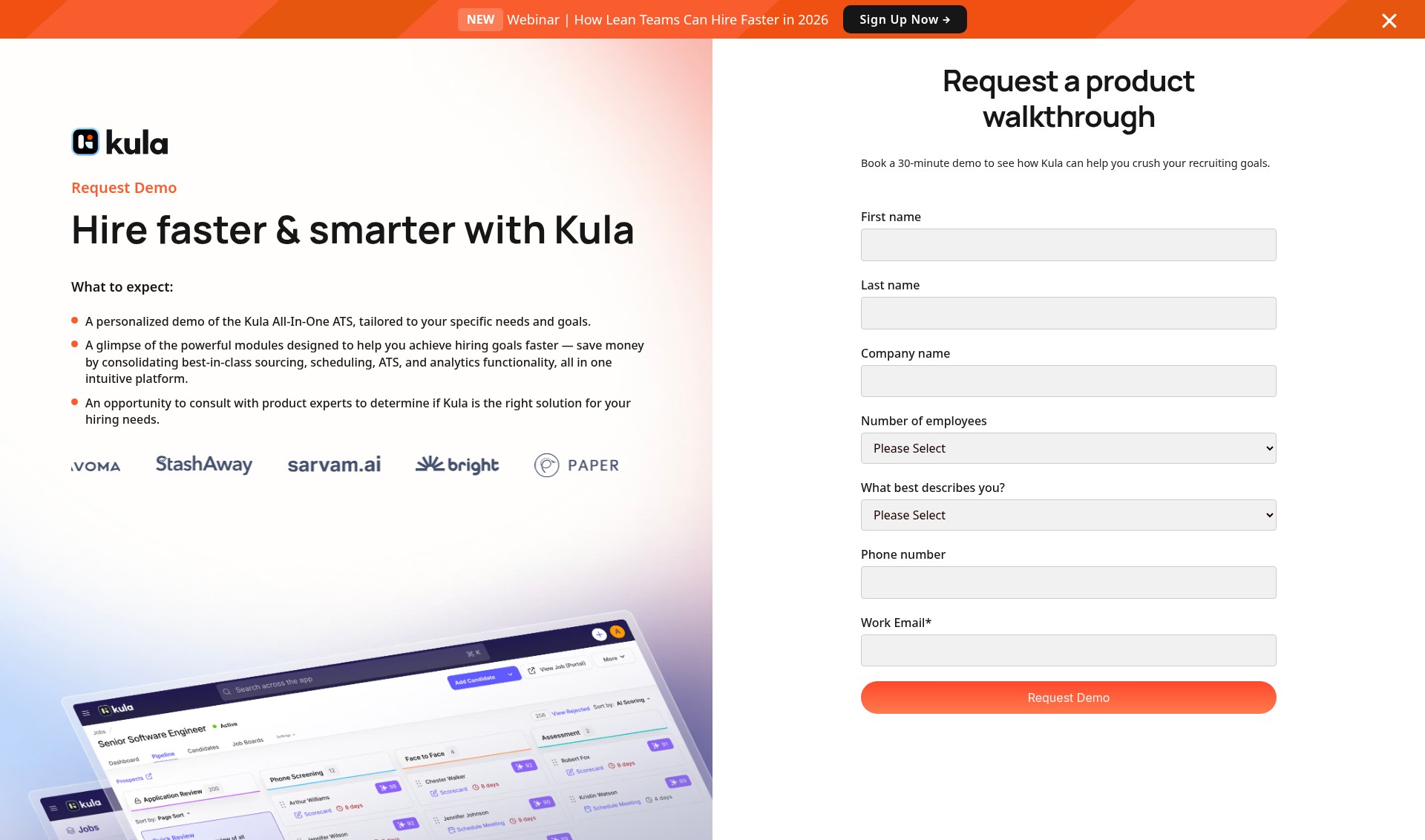Landing Page