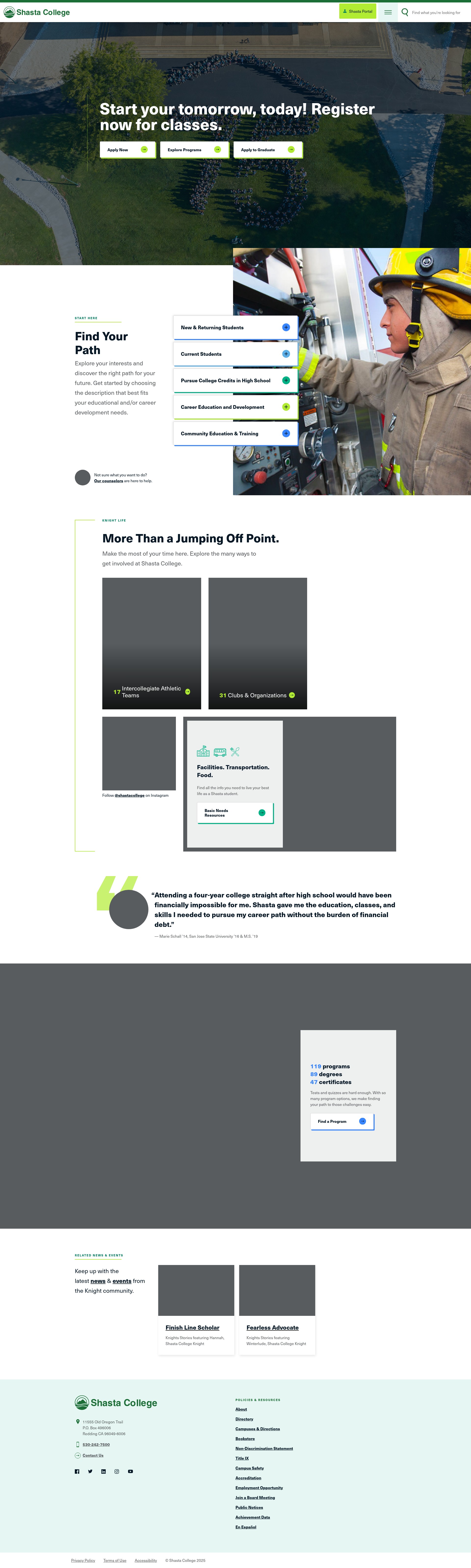 Landing Page