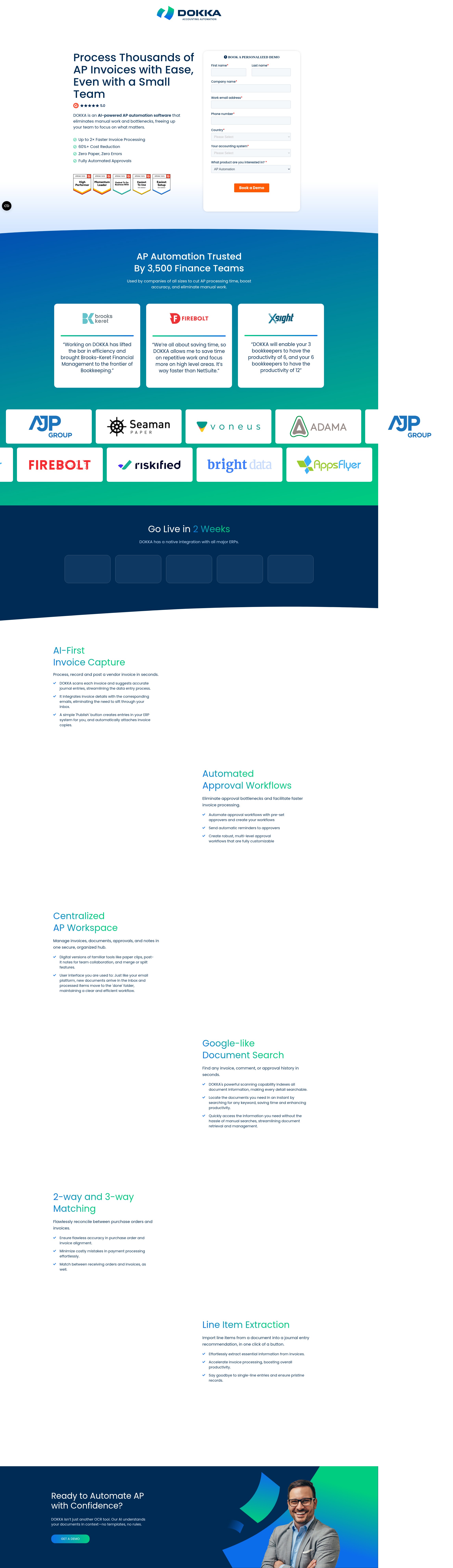 Landing Page
