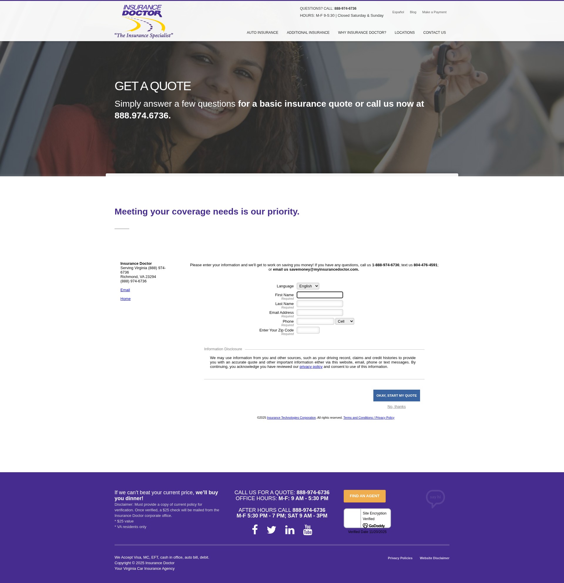 Landing Page