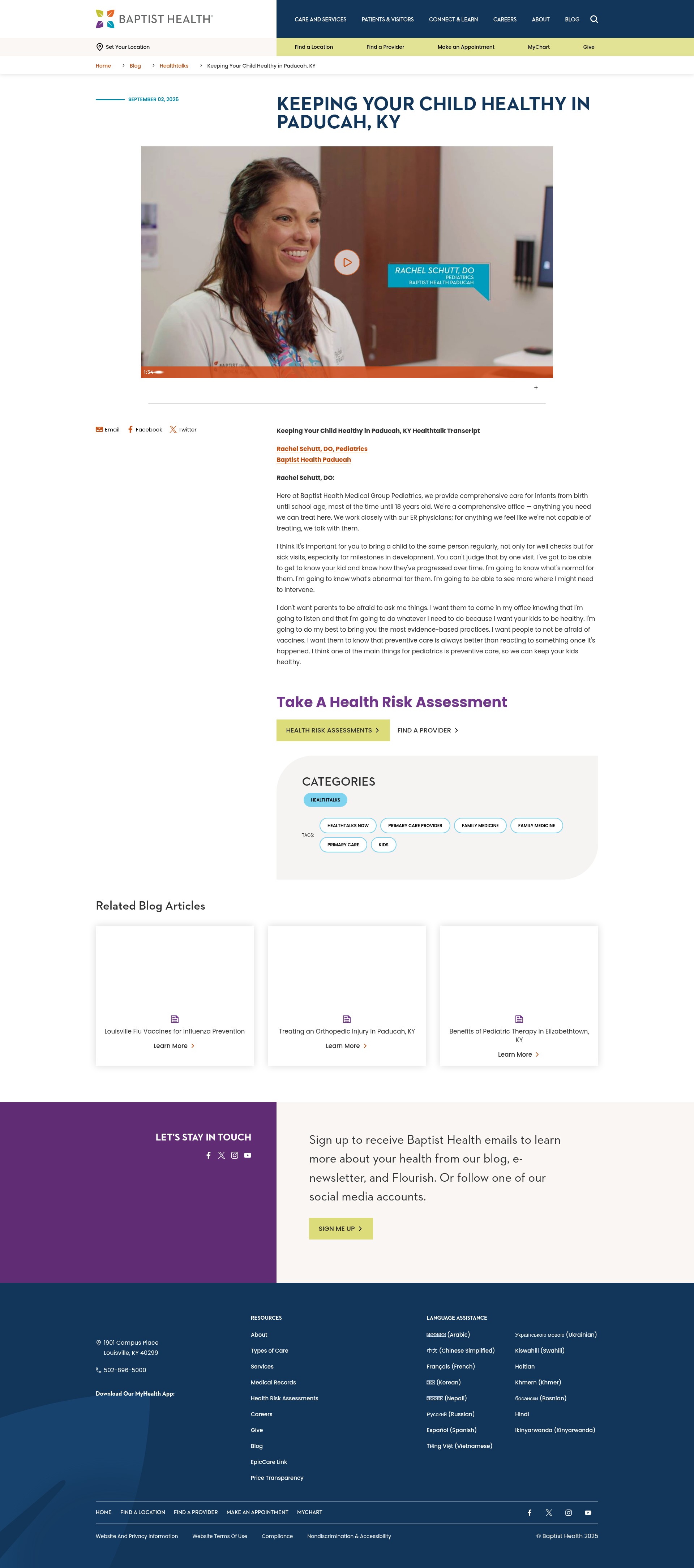 Landing Page